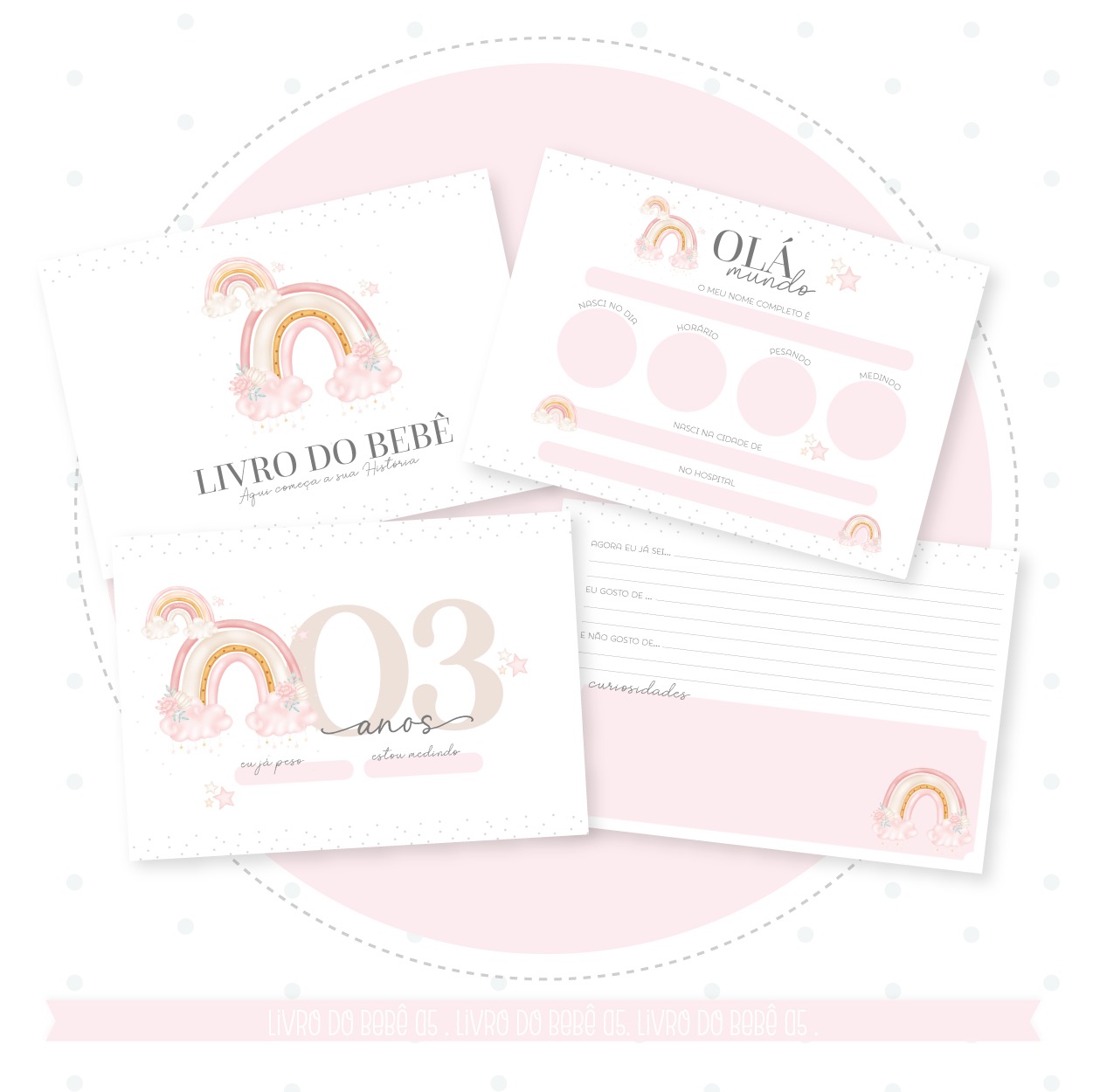 Livro do Bebê - Arco Íris - Image 3
