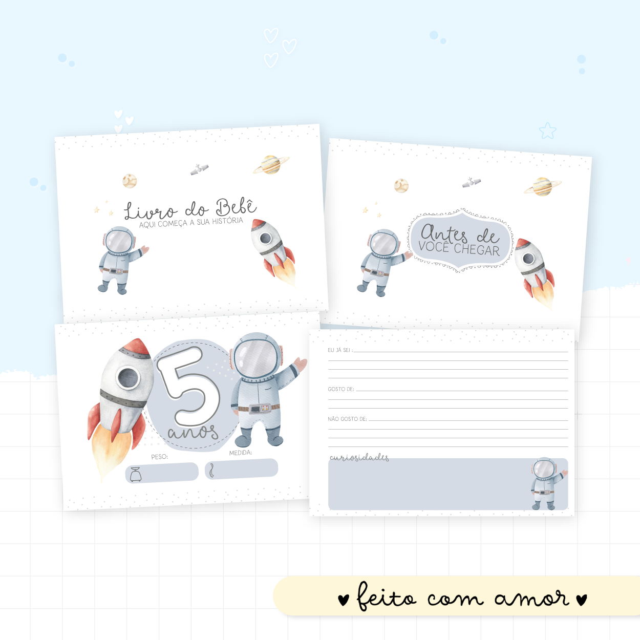 Livro do Bebê - Astronauta - Image 3