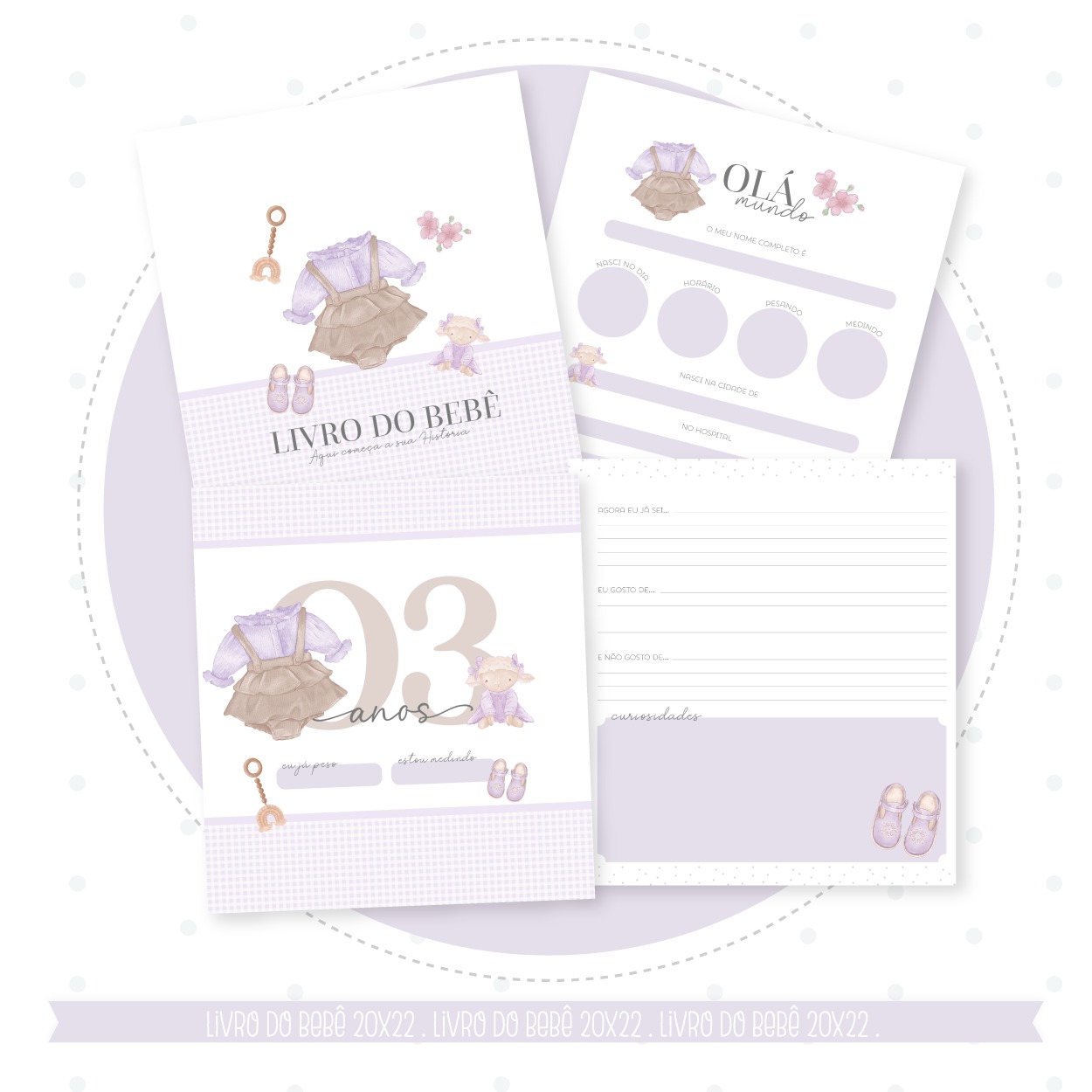 Livro do Bebê - Baby Girl - Image 3