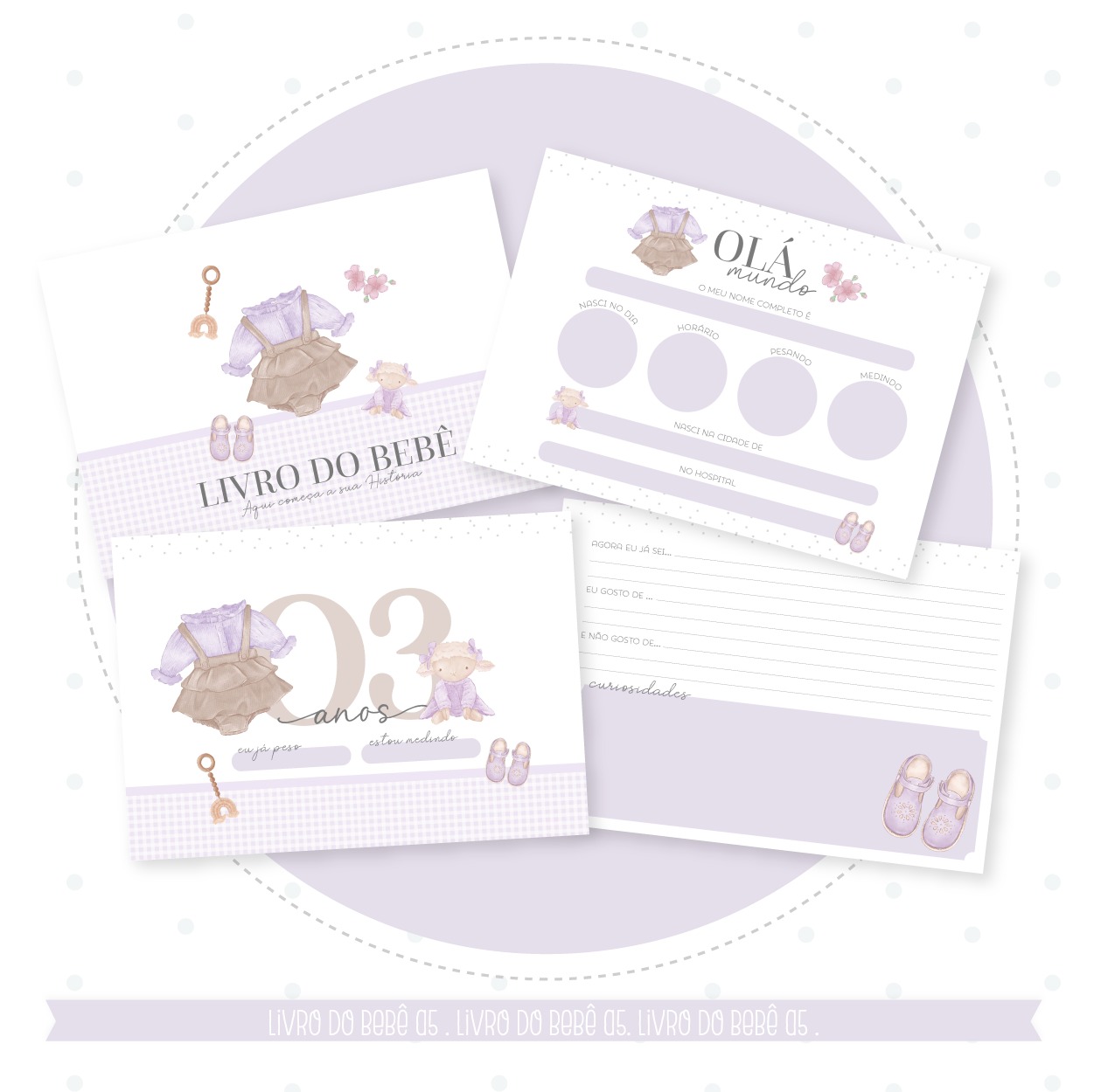 Livro do Bebê - Baby Girl - Image 2