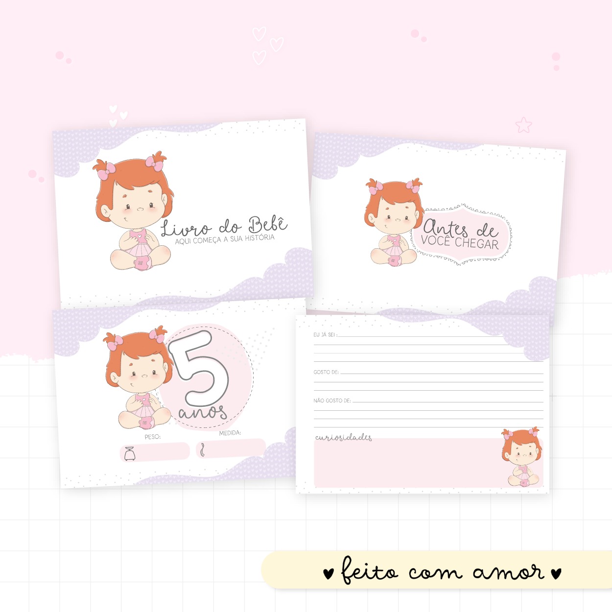 Livro do Bebê - Baby Ruiva - Image 4