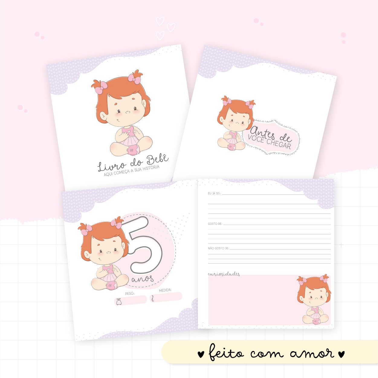 Livro do Bebê - Baby Ruiva - Image 3