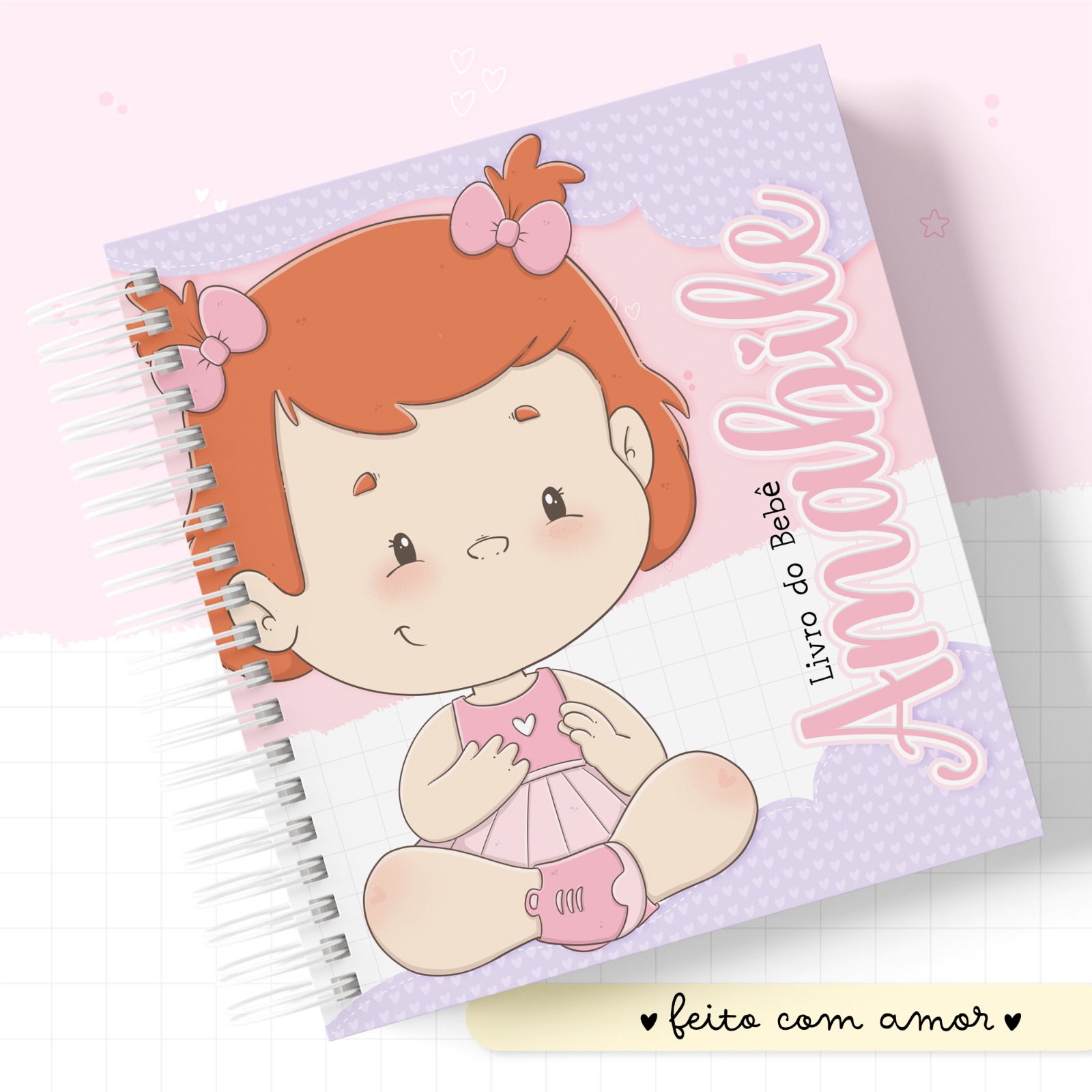 Livro do Bebê - Baby Ruiva