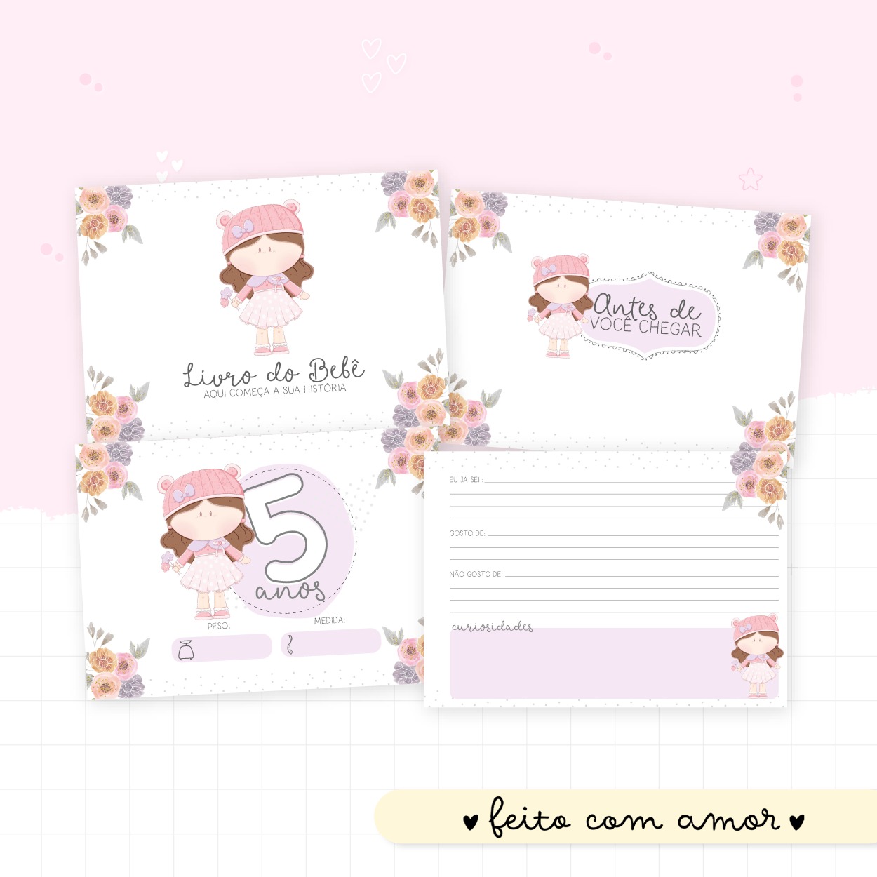 Livro do Bebê - Boneca Morena - Image 3