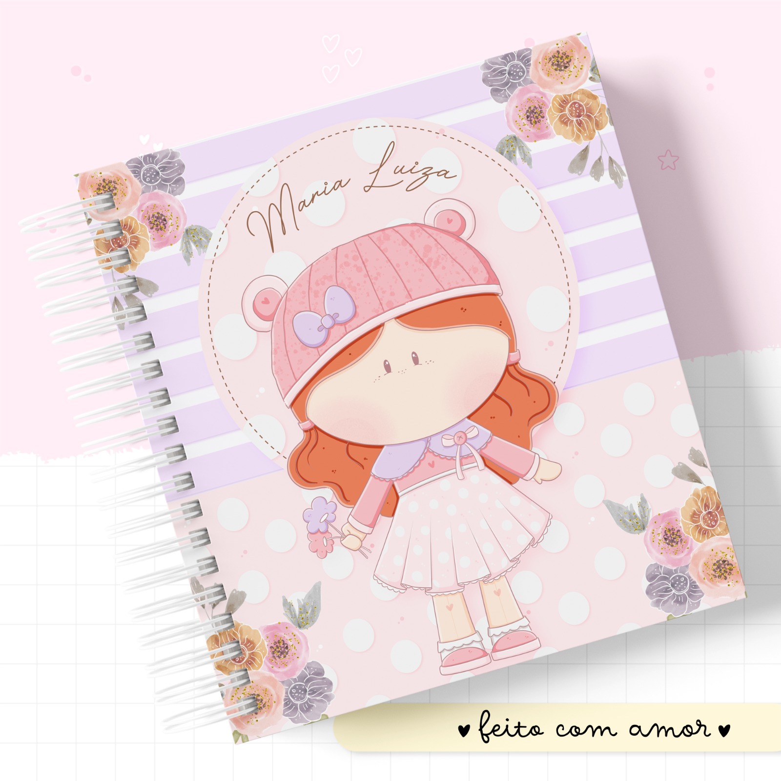 Livro do Bebê - Boneca Ruiva