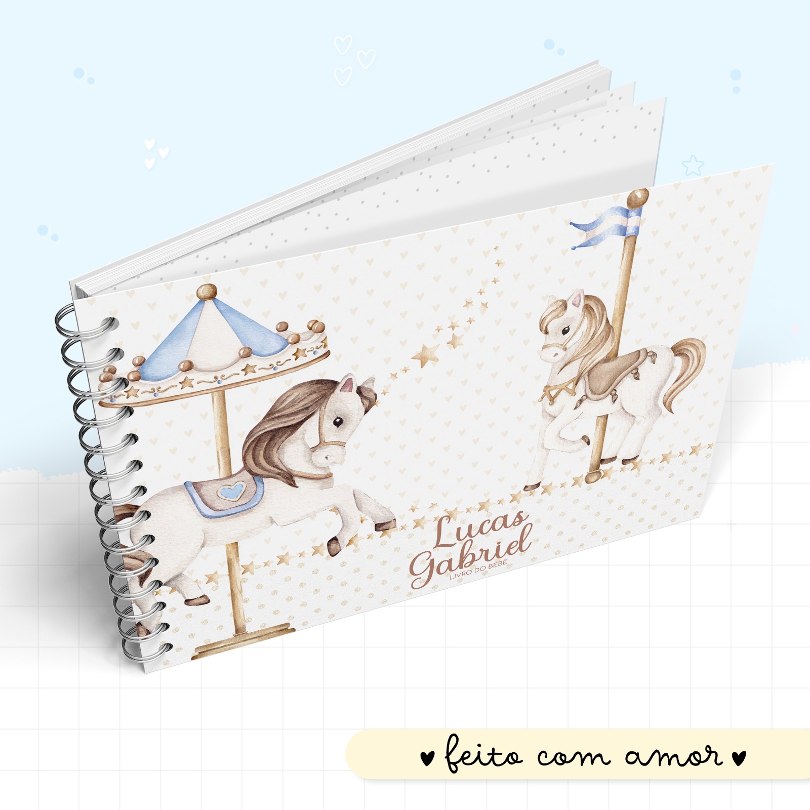 Livro do Bebê - Carrossel Menino - Image 2