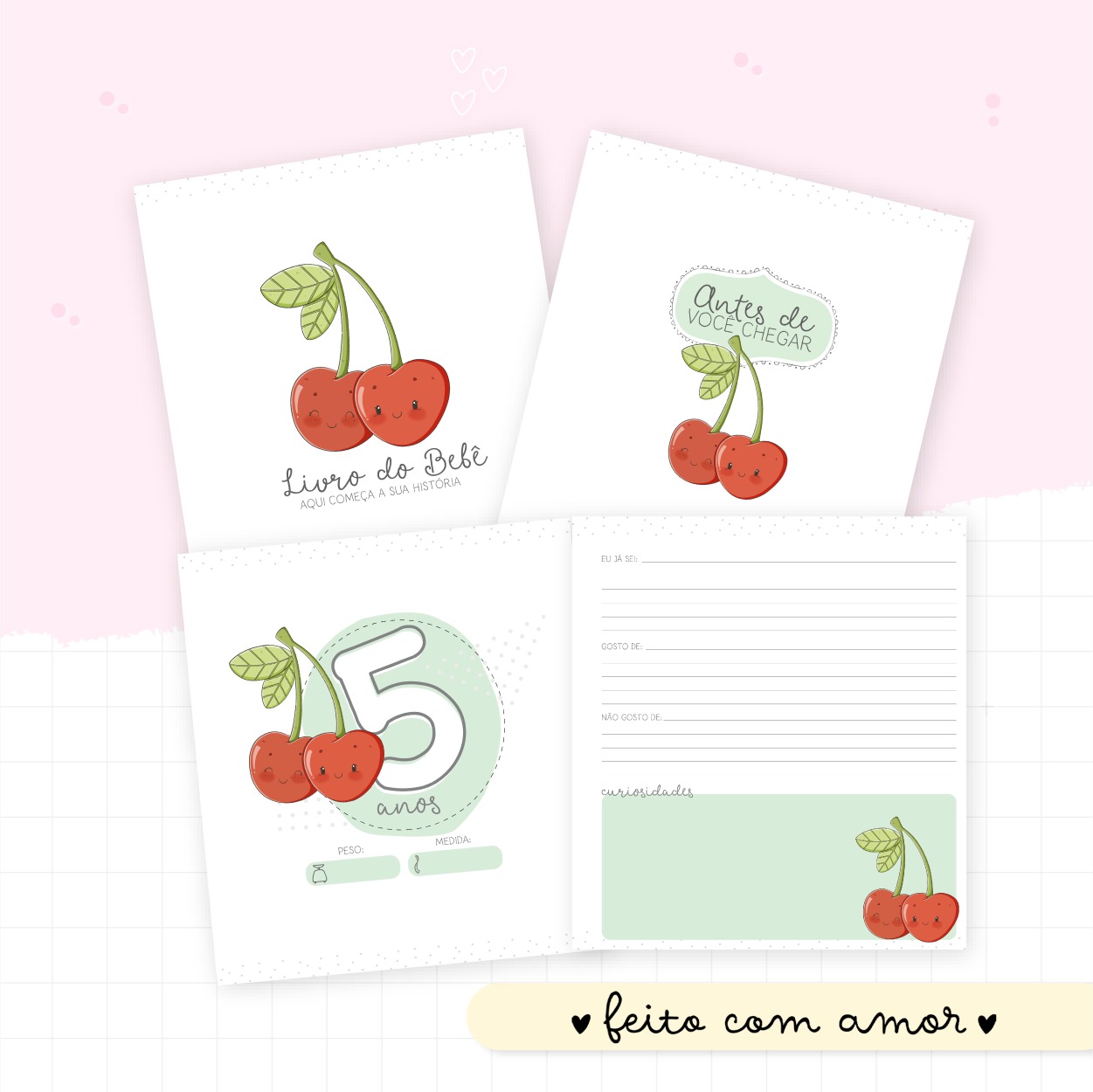 Livro do Bebê - Cerejinha - Image 4
