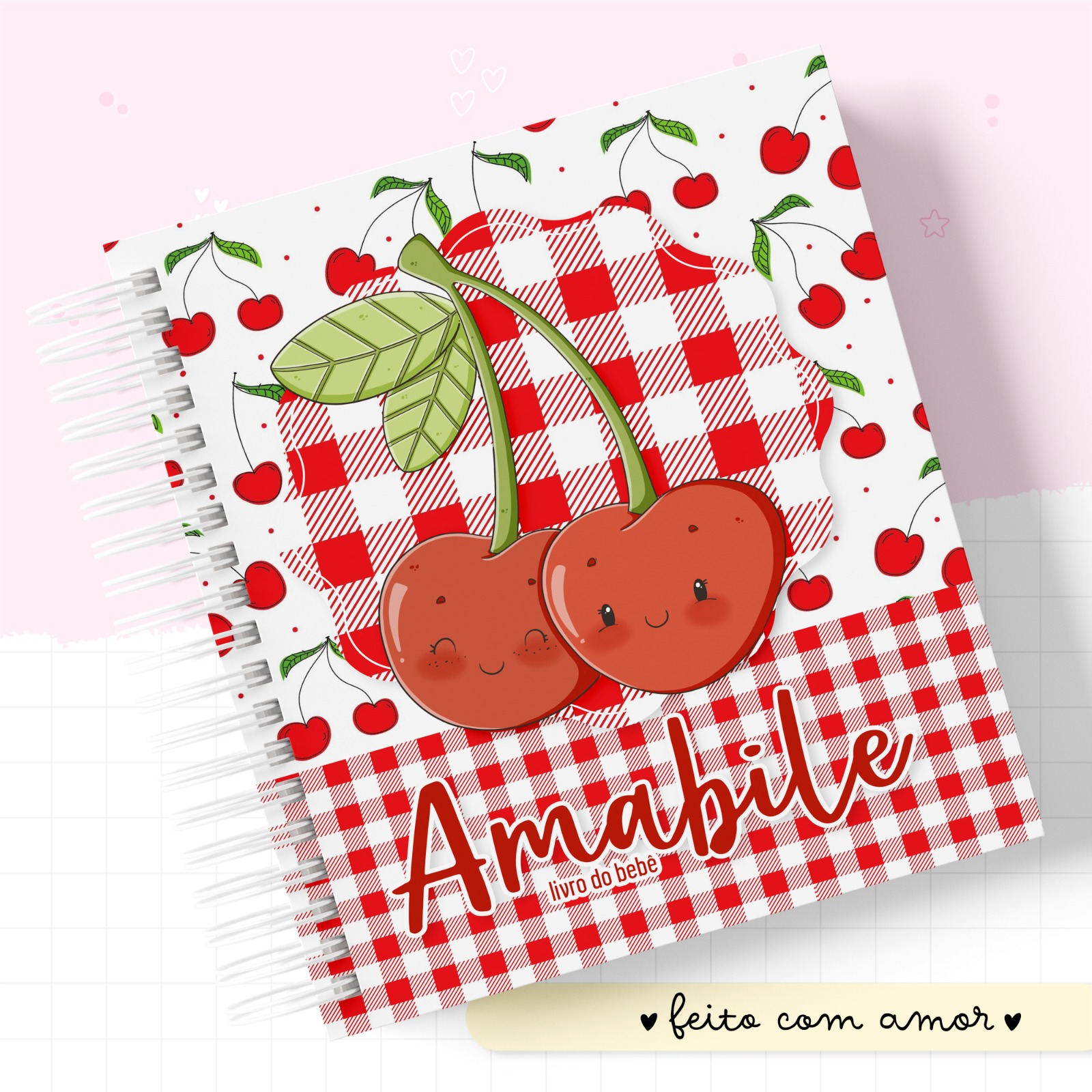 Livro do Bebê - Cerejinha