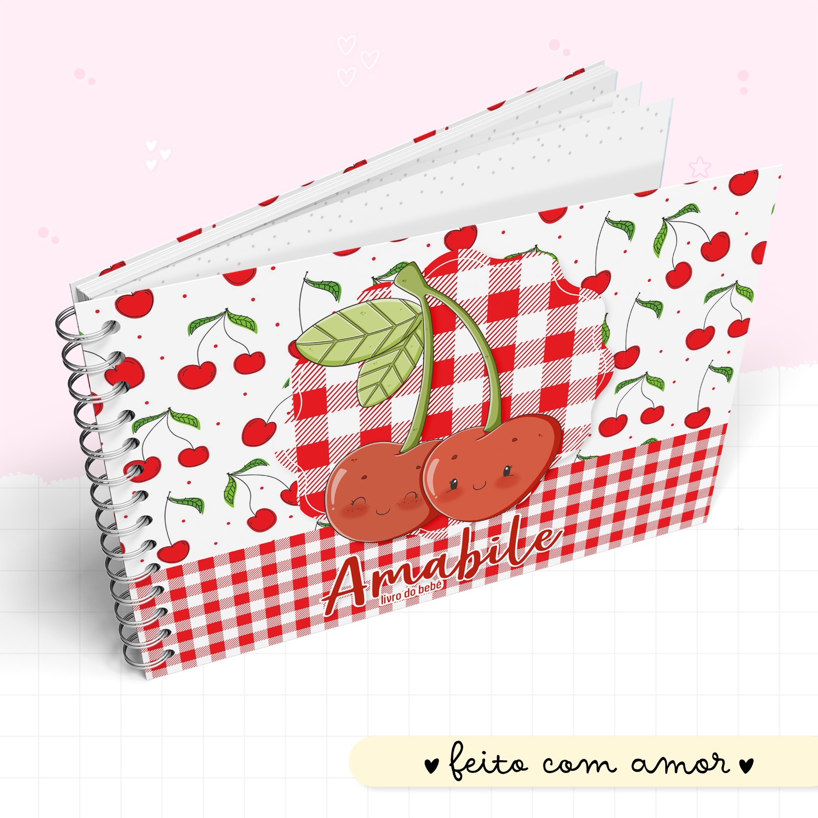 Livro do Bebê - Cerejinha - Image 2