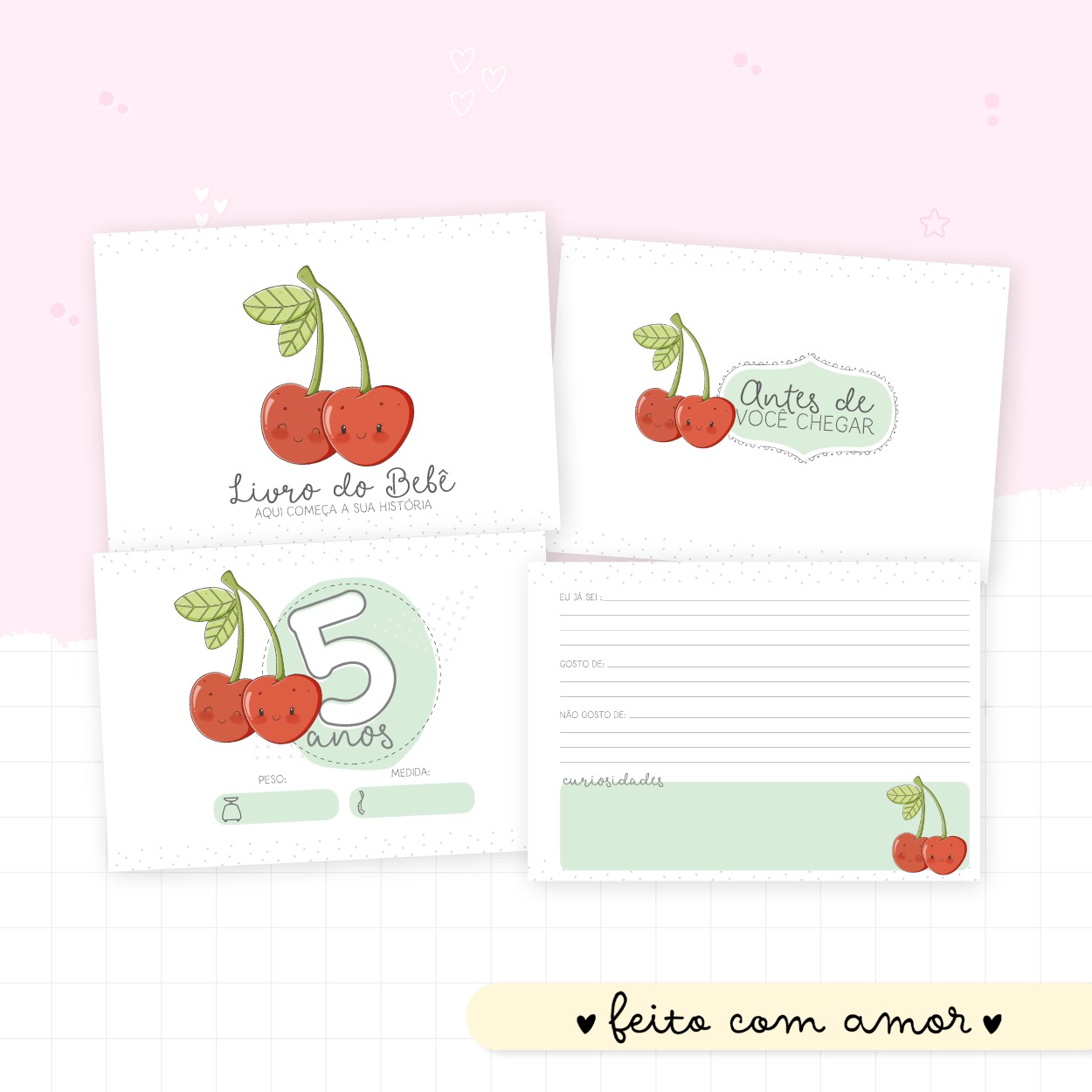 Livro do Bebê - Cerejinha - Image 3