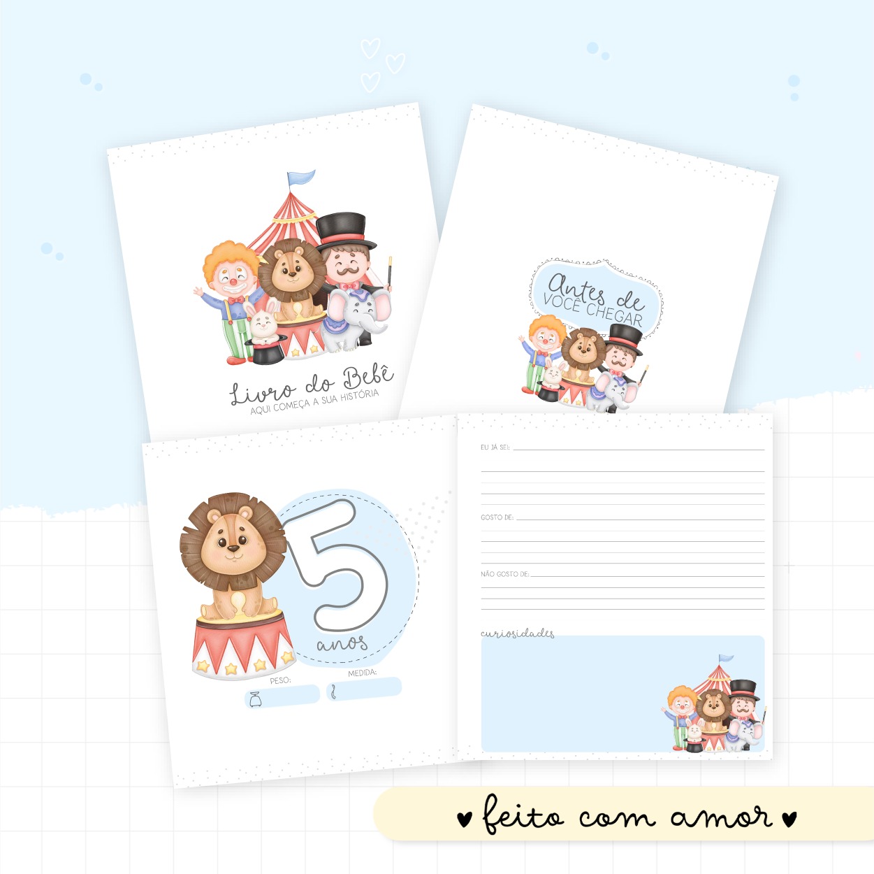 Livro do Bebê - Circo Menino - Image 4