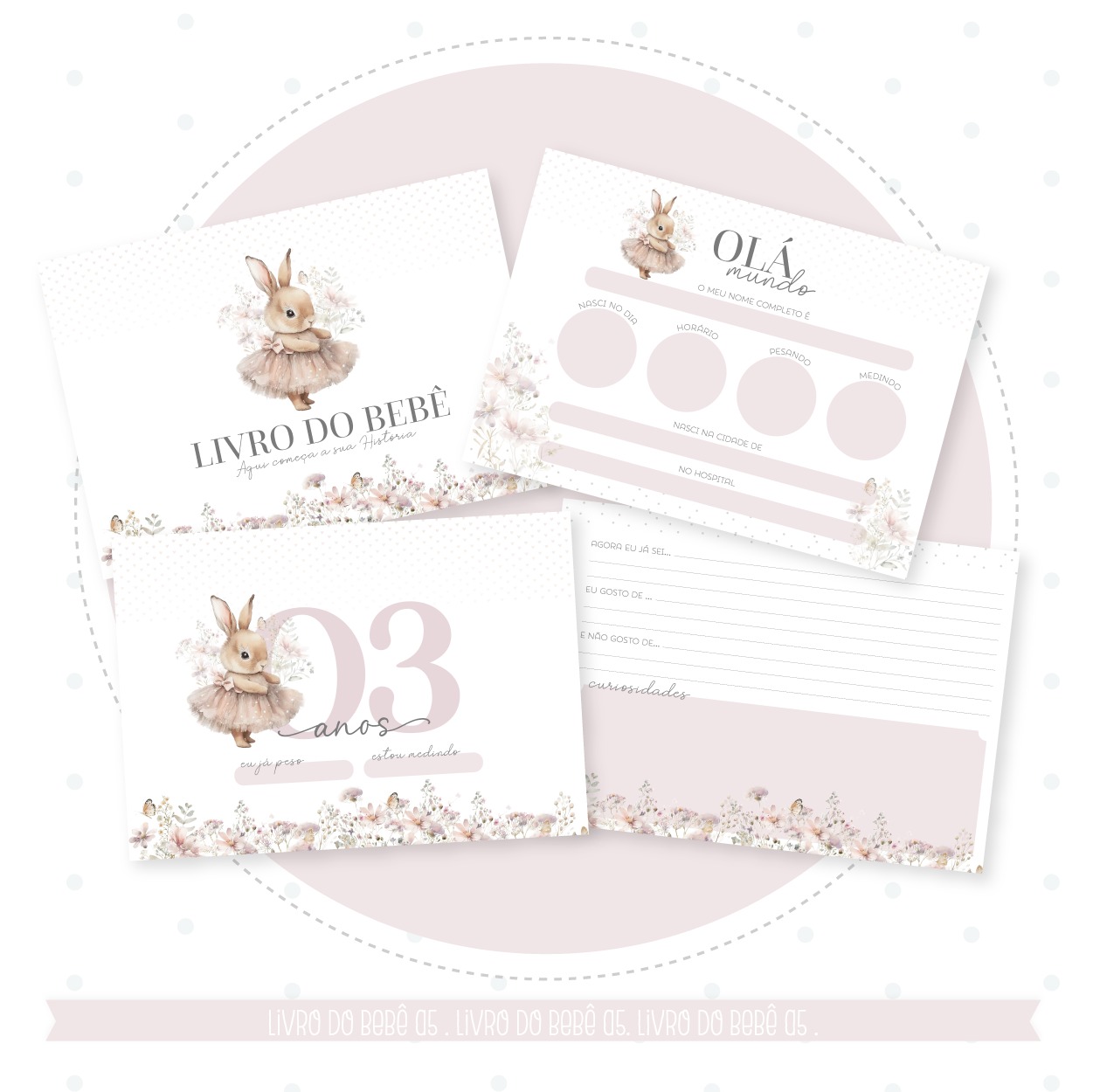 Livro do Bebê - Coelha - Image 4