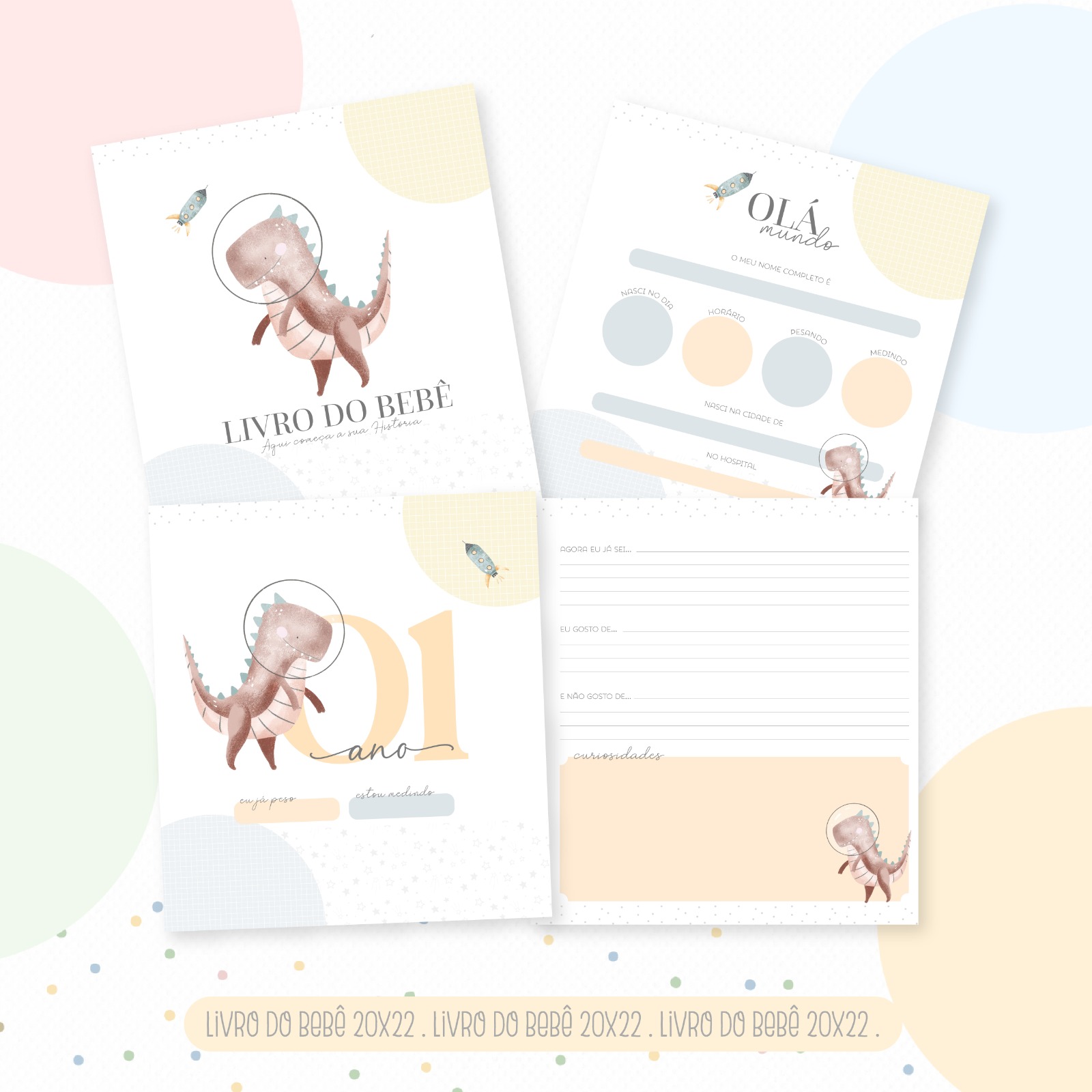 Livro do Bebê - Dino Espaço - Image 4