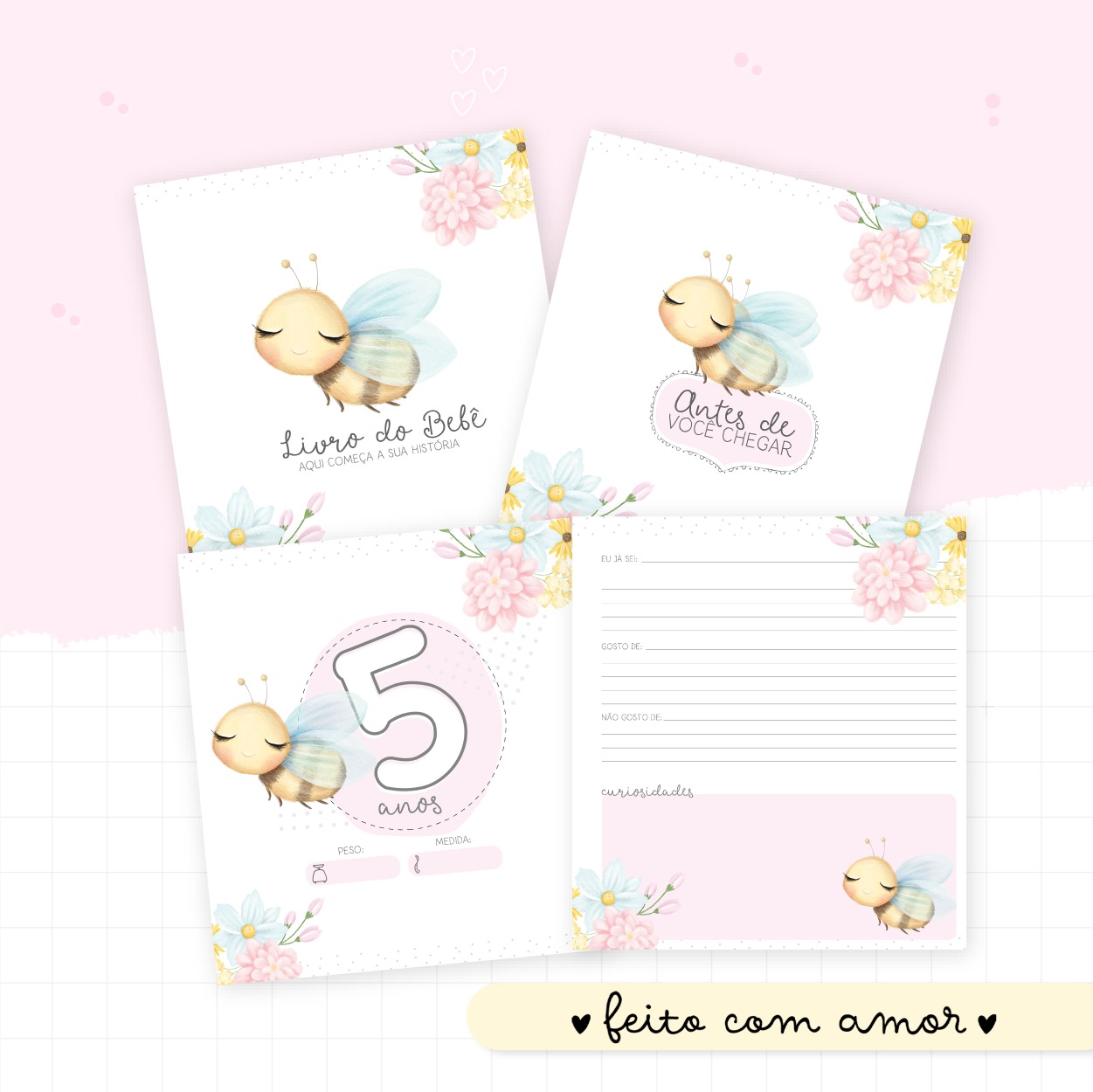 Livro do Bebê - Abelhinha - Image 4