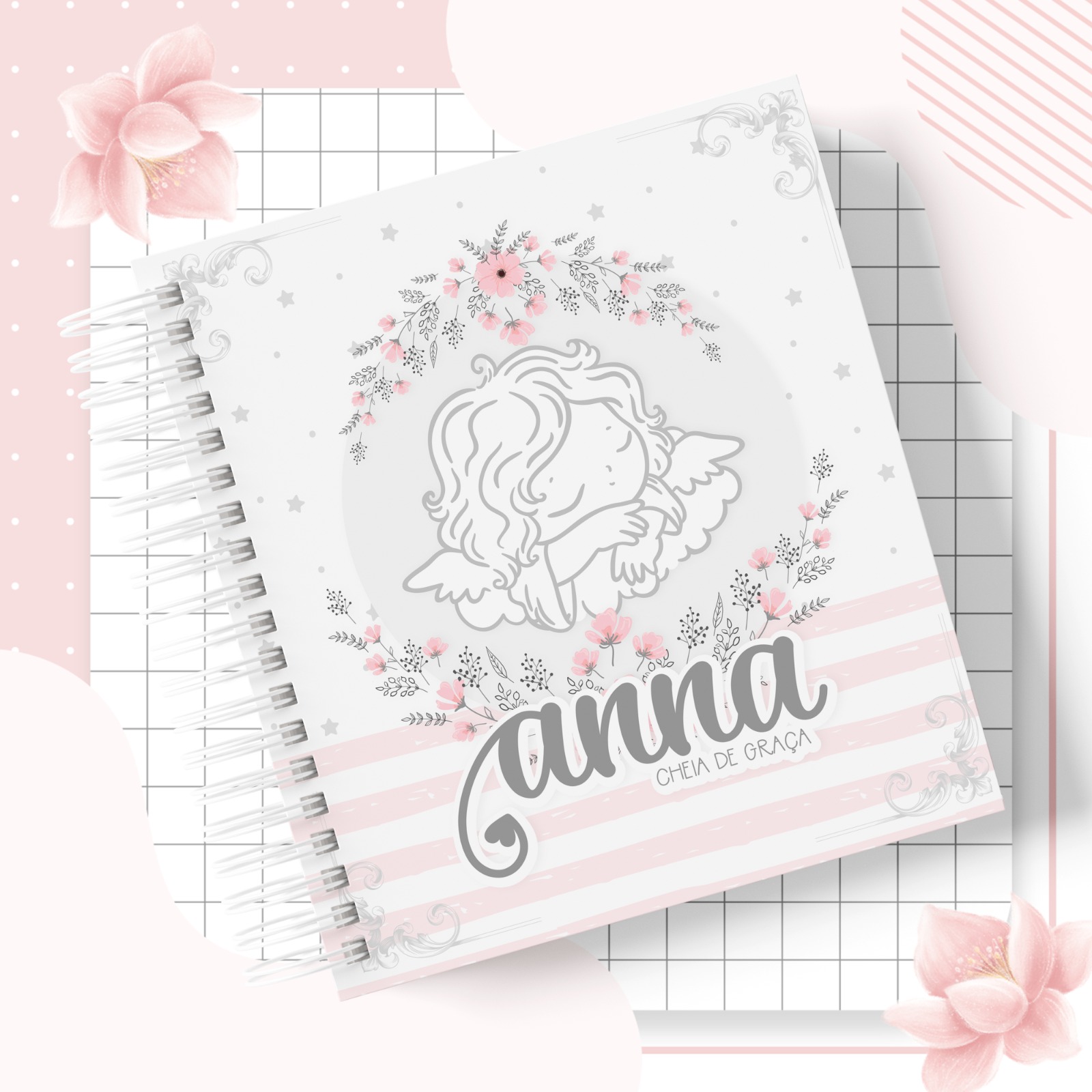 Livro do bebê - Anjo Menina