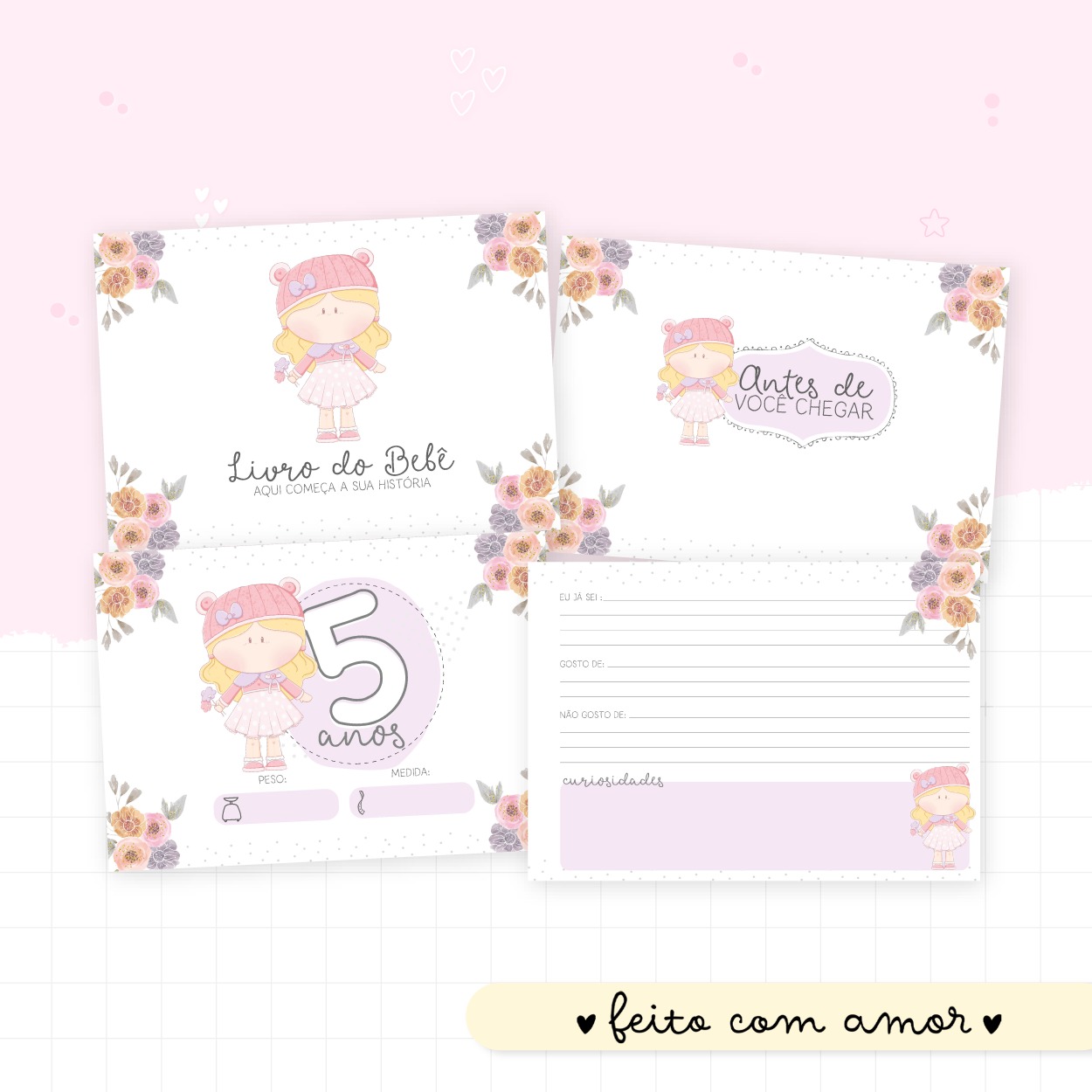 Livro do Bebê - Boneca Loira - Image 3