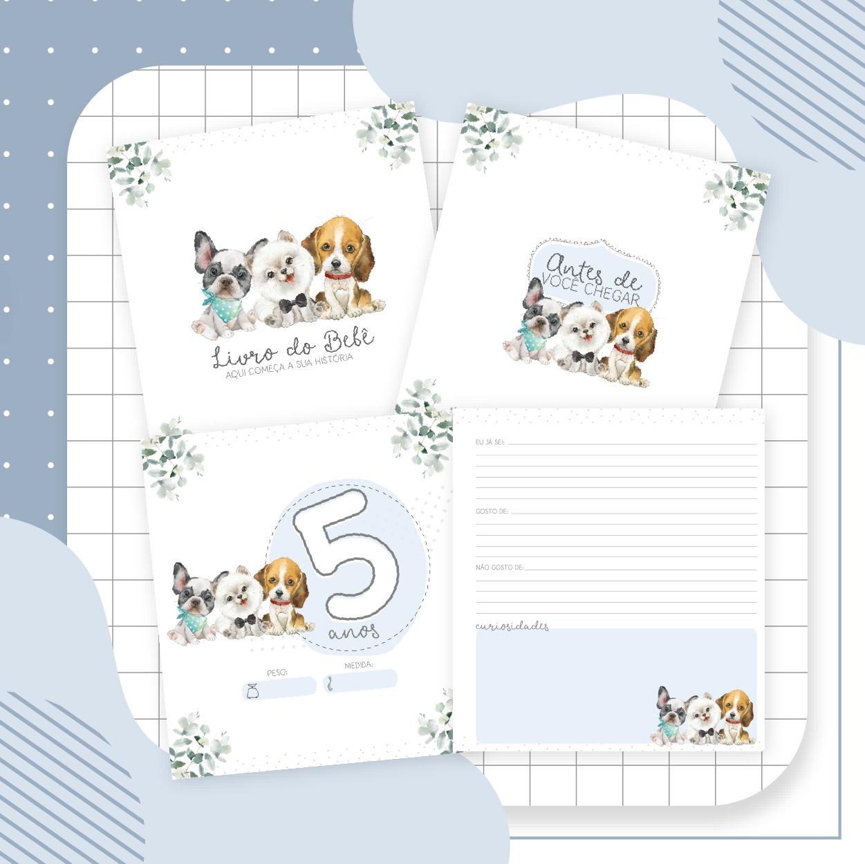 Livro do Bebê - Cachorro Menino - Image 4