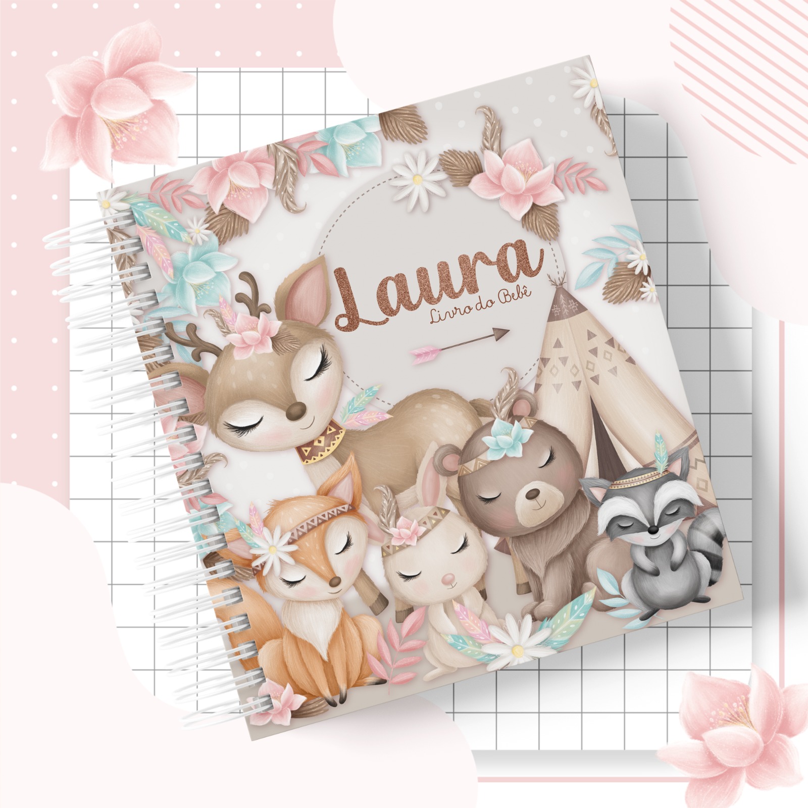 Livro do Bebê - Floresta Menina