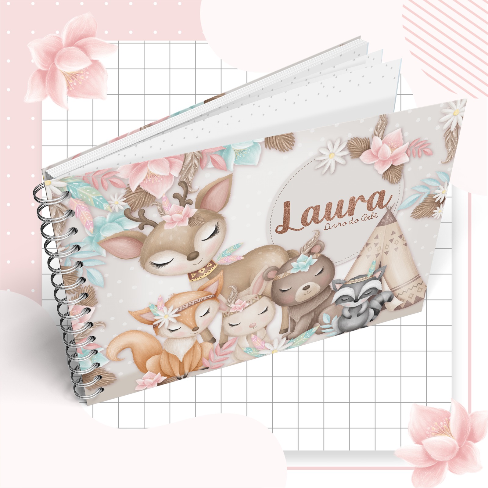 Livro do Bebê - Floresta Menina - Image 2