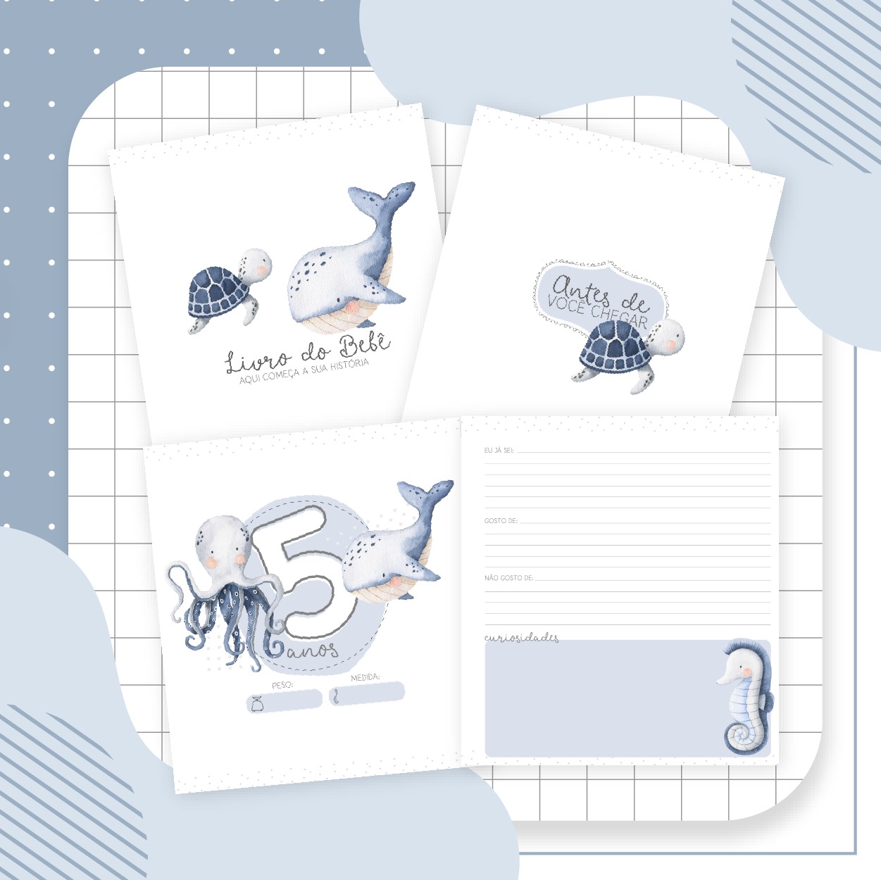 Livro do Bebê - Fundo Do Mar Menino - Image 3