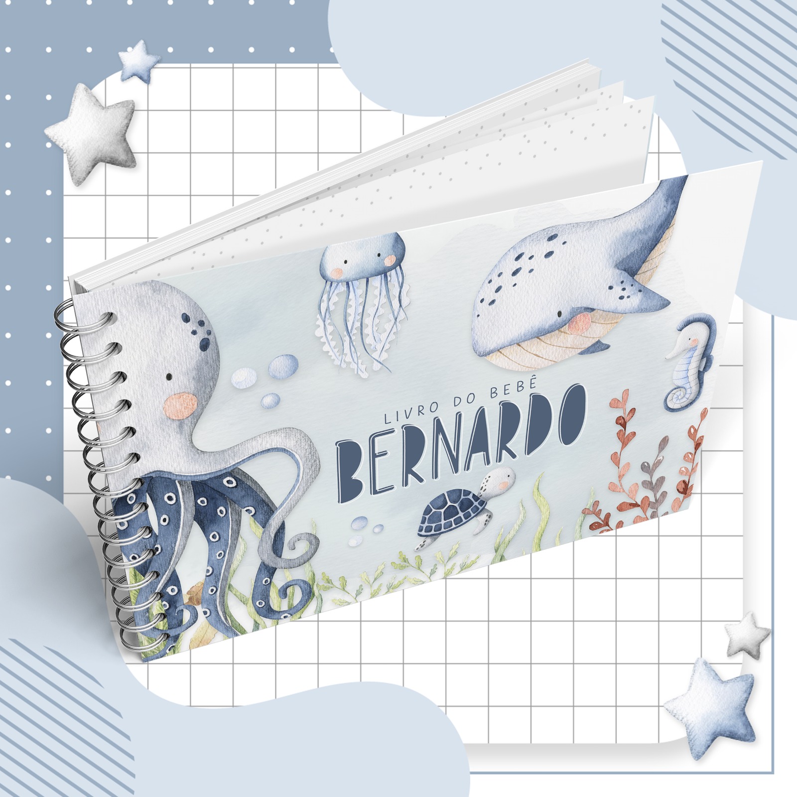 Livro do Bebê - Fundo Do Mar Menino - Image 2