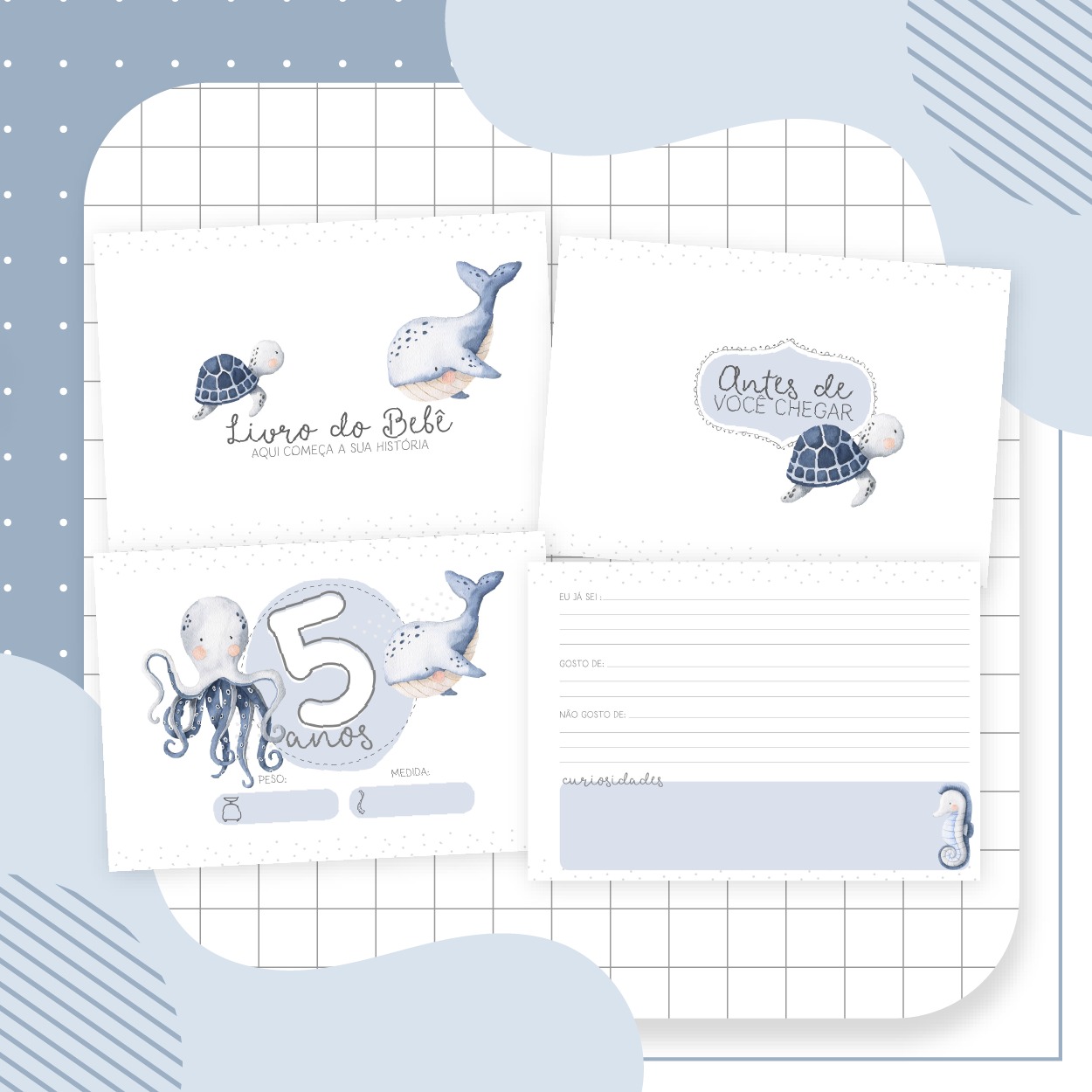 Livro do Bebê - Fundo Do Mar Menino - Image 4