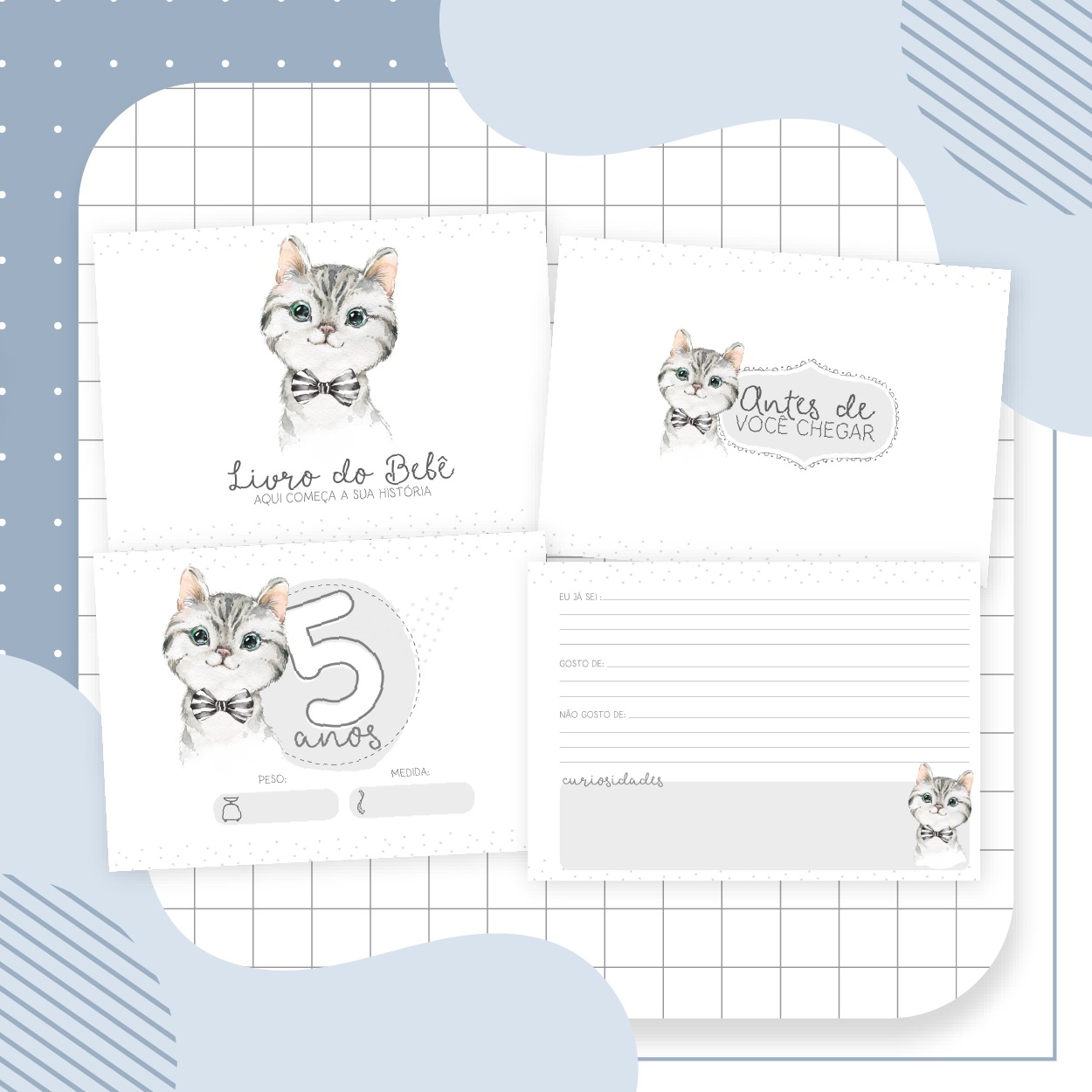 Livro do Bebê - Gatinho Menino - Image 3