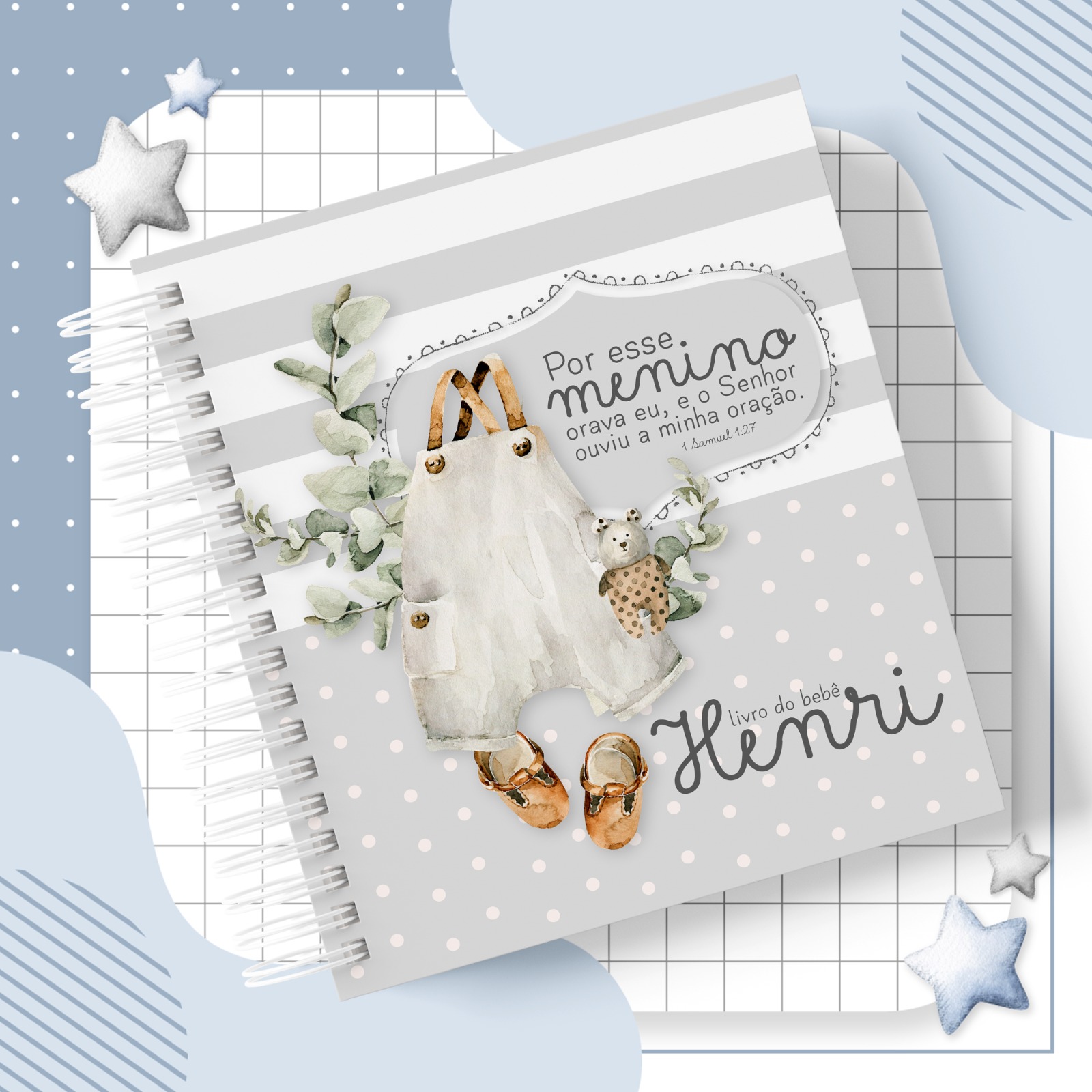 Livro do Bebê - Por Esse Menino Orava Eu