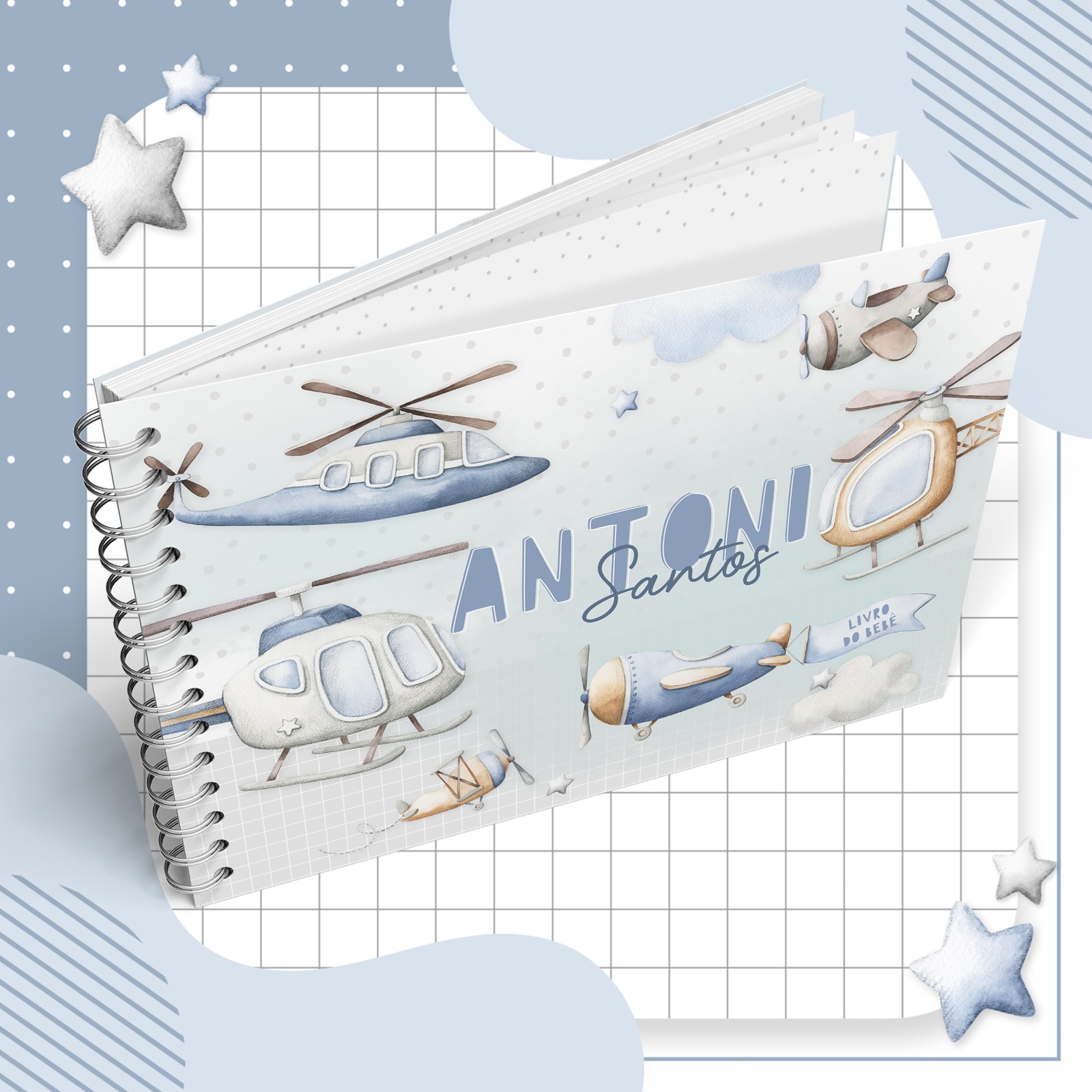 Livro do Bebê - Transportes Aéreos - Image 2