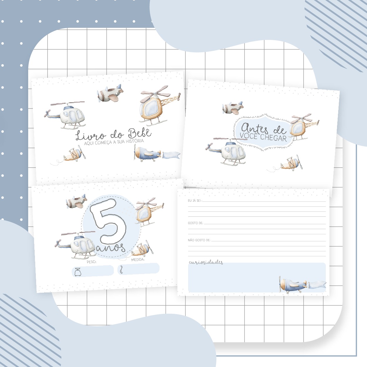 Livro do Bebê - Transportes Aéreos - Image 4
