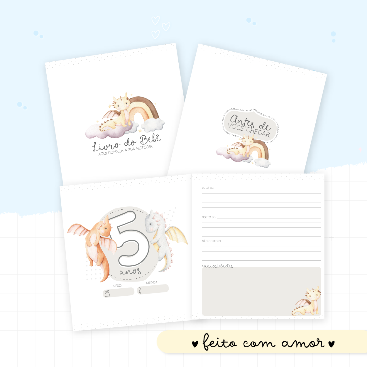 Livro do Bebê - Dragões Baby - Image 4