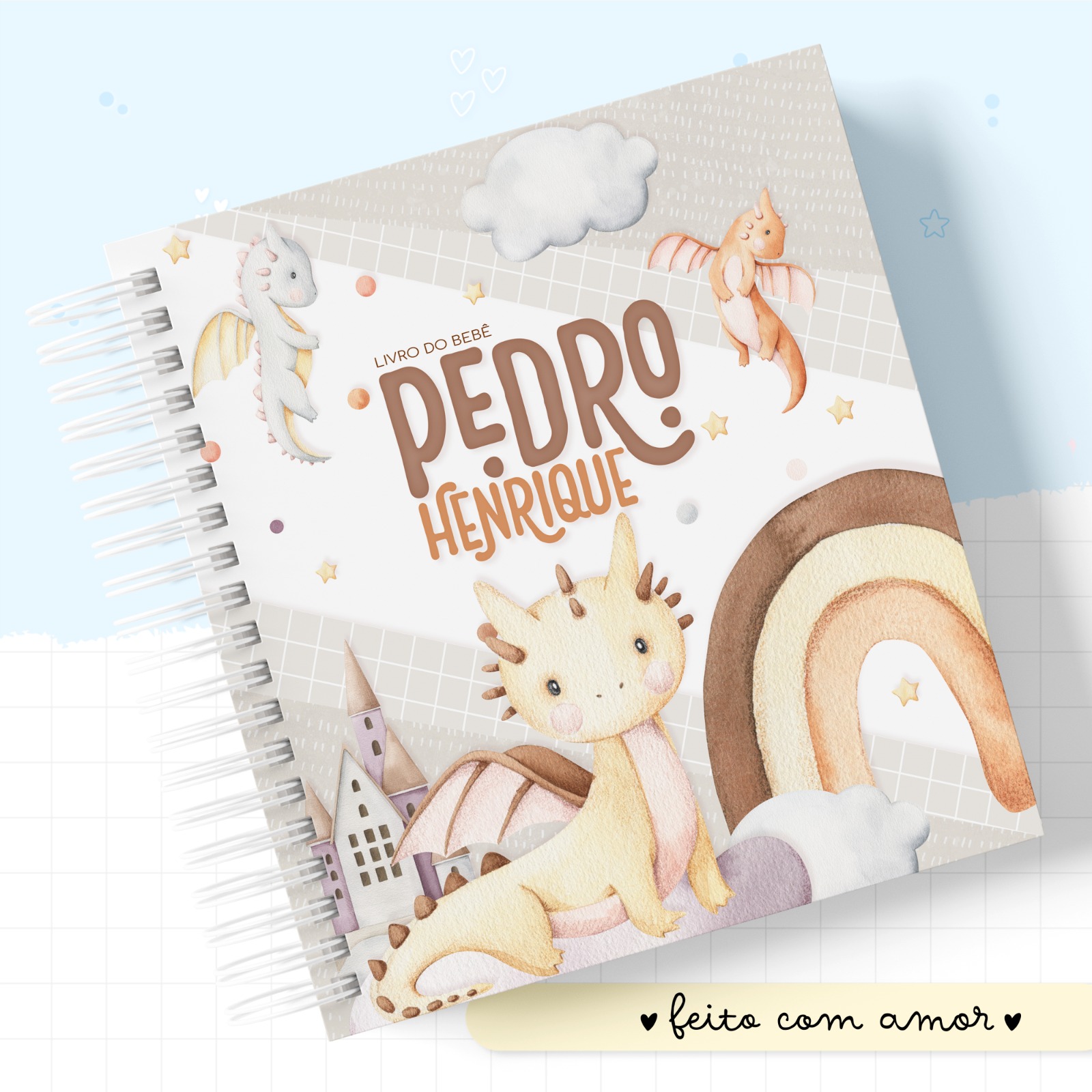 Livro do Bebê - Dragões Baby