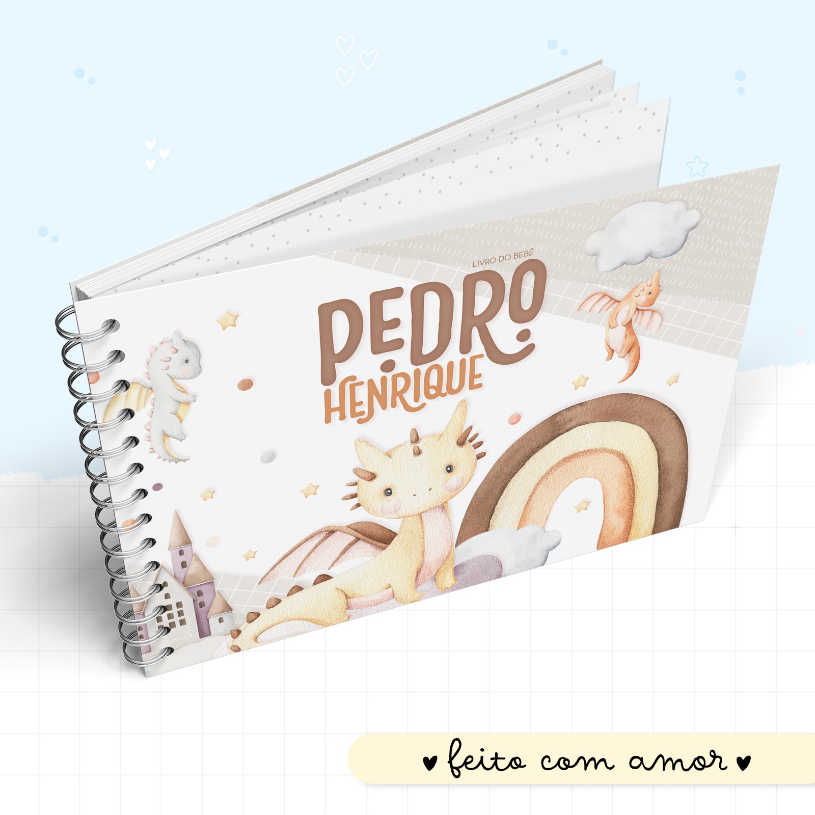 Livro do Bebê - Dragões Baby - Image 2