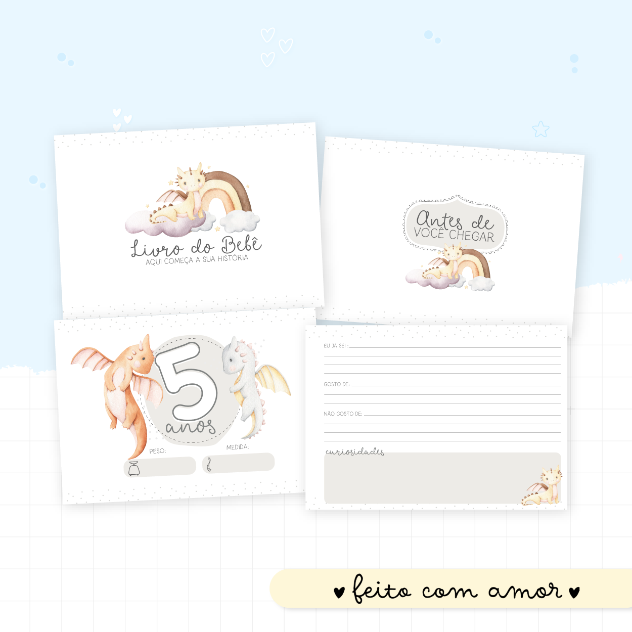 Livro do Bebê - Dragões Baby - Image 3