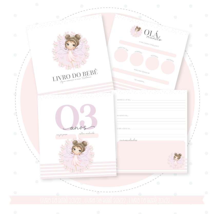 Livro do Bebê - Fada - Image 4