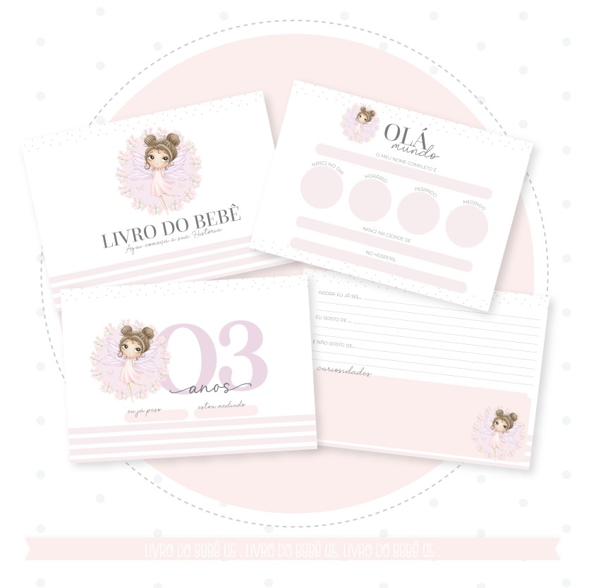 Livro do Bebê - Fada - Image 3