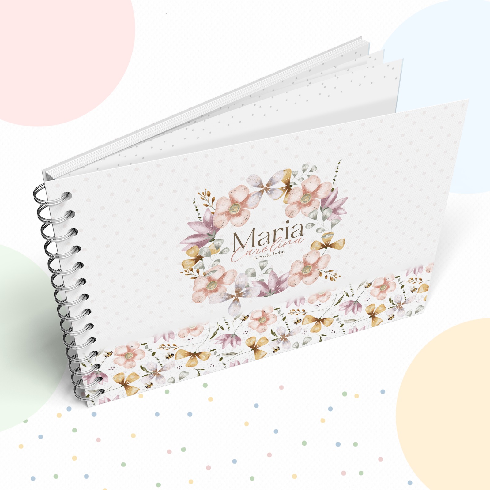 Livro do Bebê - Floral Baby - Image 2