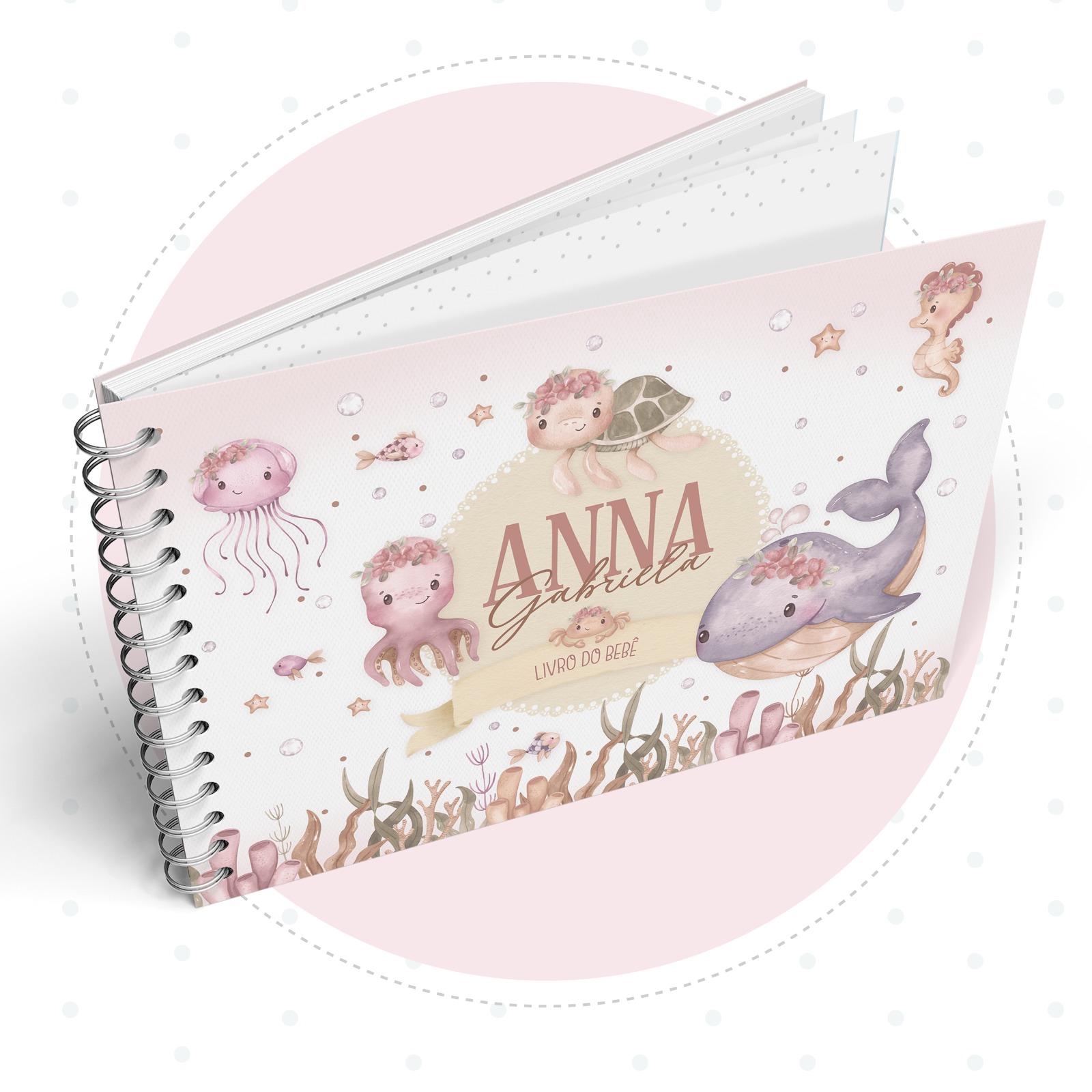 Livro do Bebê - Fundo Do Mar Menina - Image 2