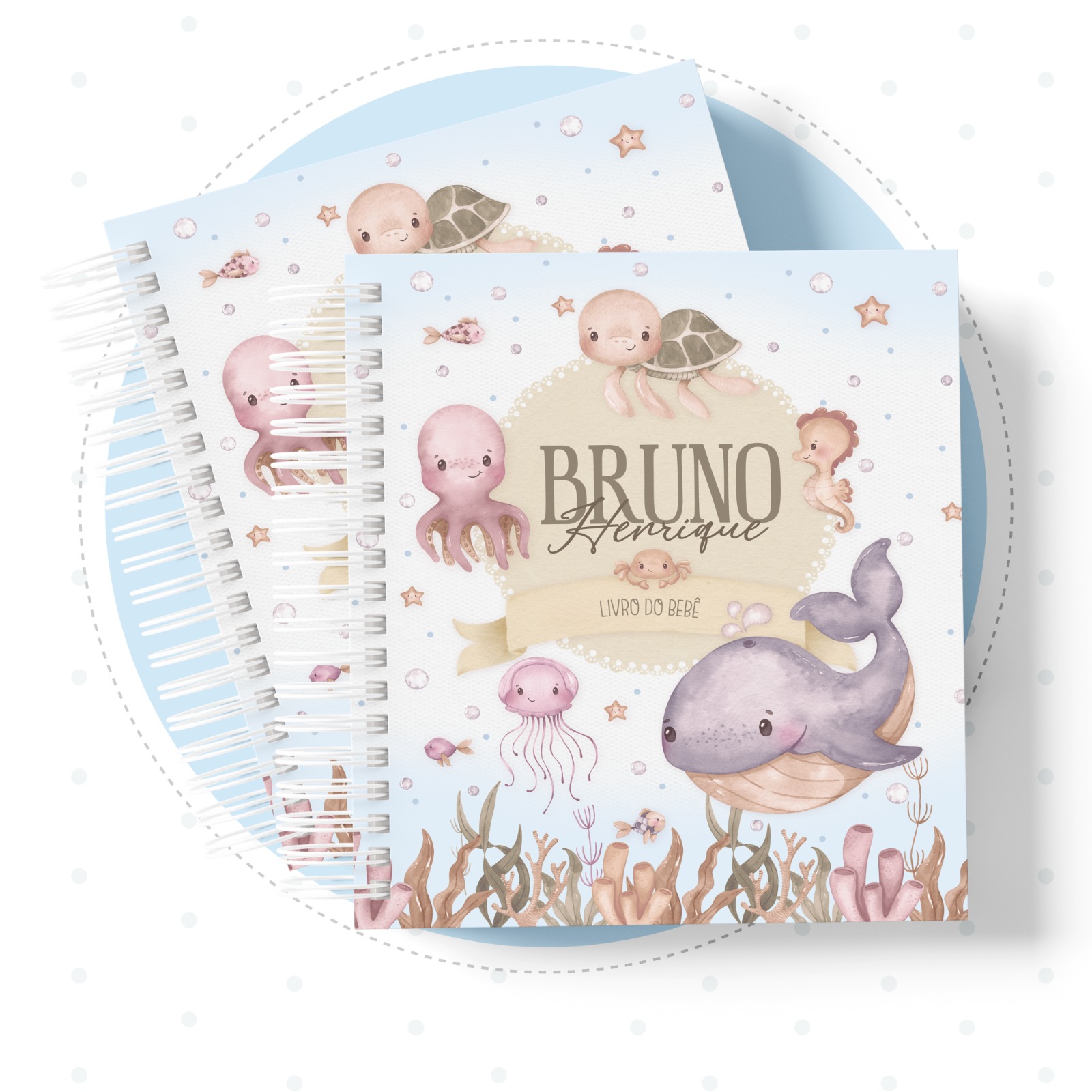 Livro do Bebê - Fundo Do Mar Menino