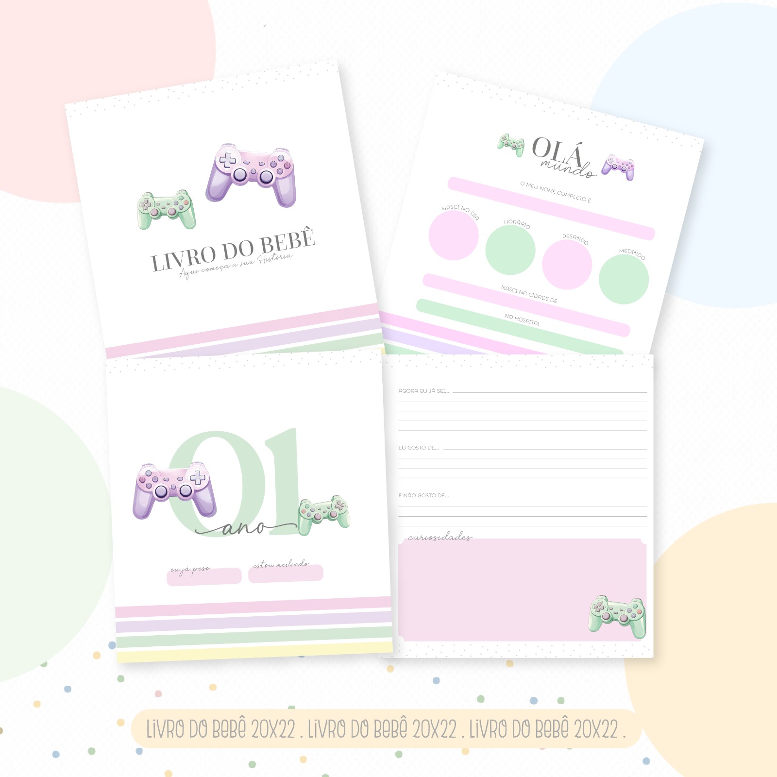 Livro do Bebê - Game Menina - Image 4