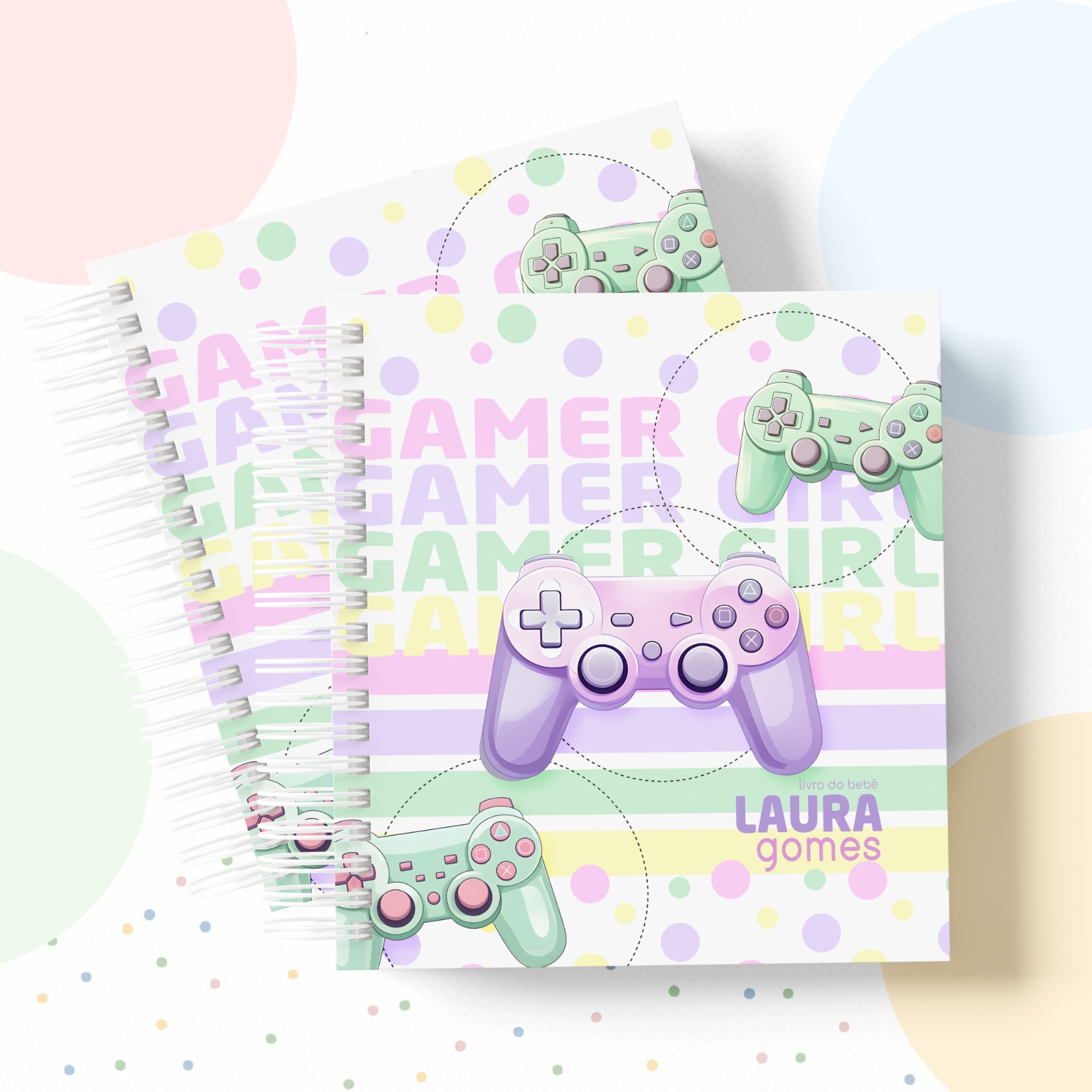 Livro do Bebê - Game Menina