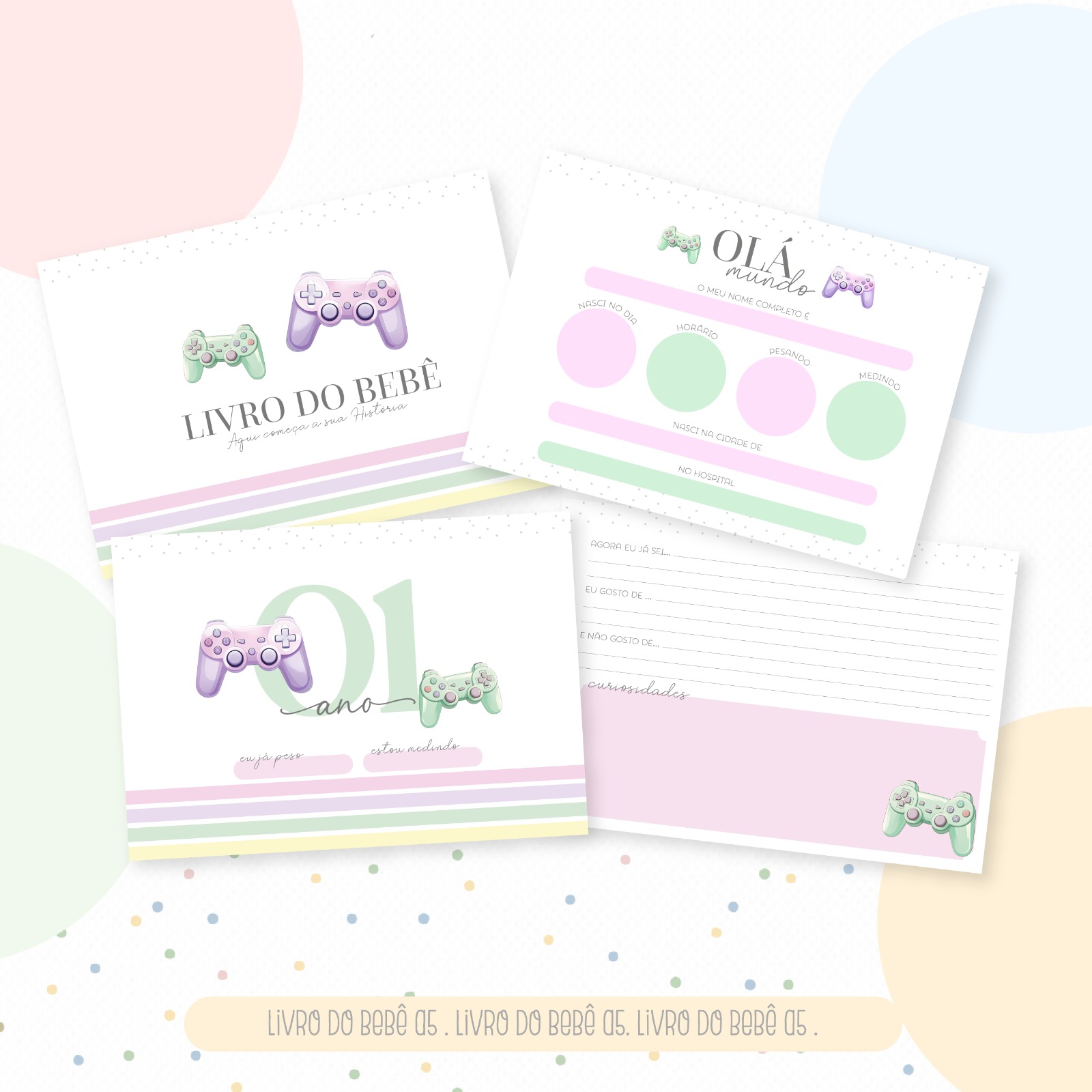 Livro do Bebê - Game Menina - Image 3