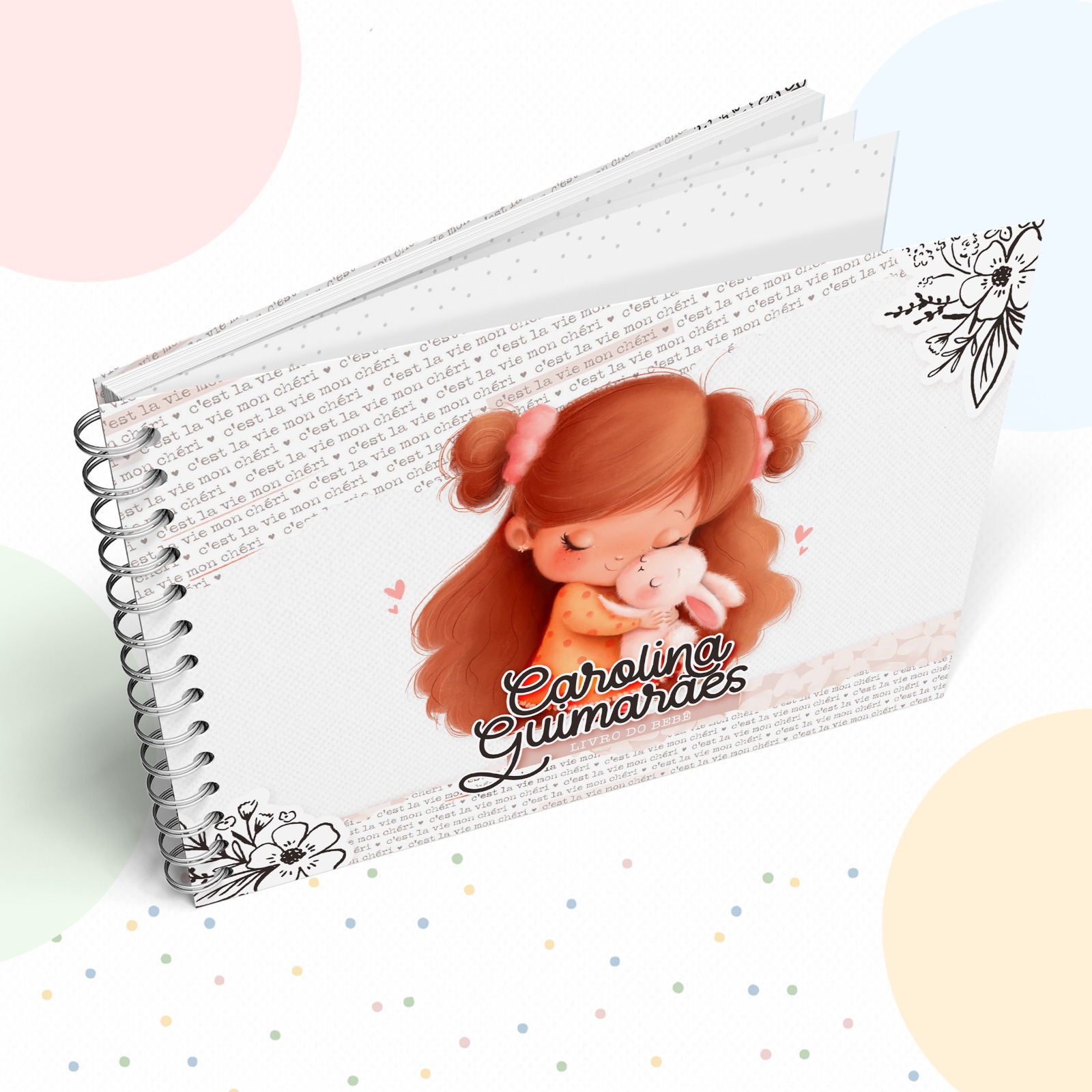 Livro do Bebê - Menina E Coelho - Image 2