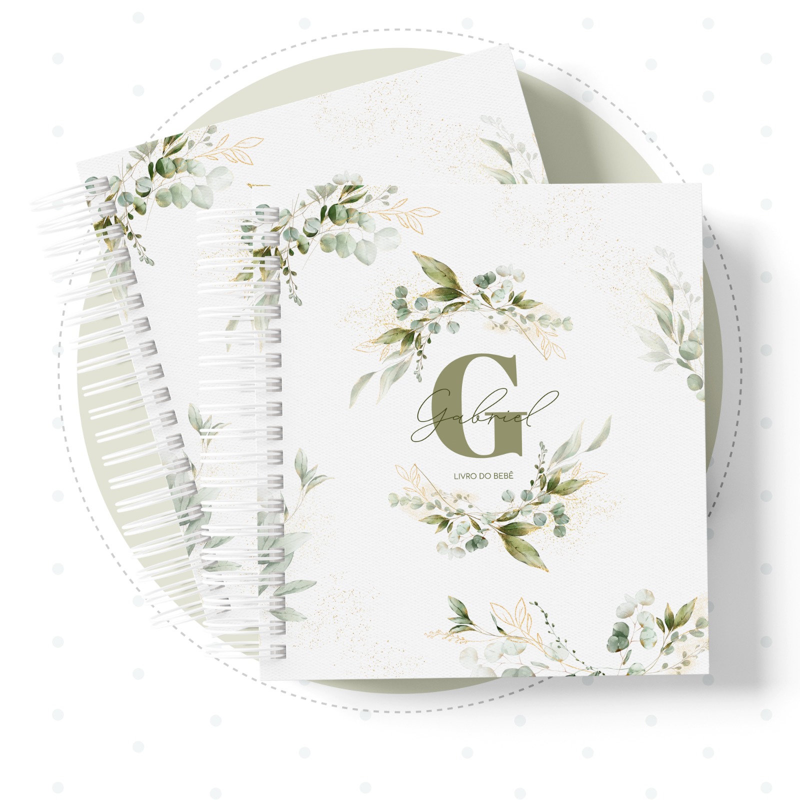 Livro do Bebê - Minimalista Menino