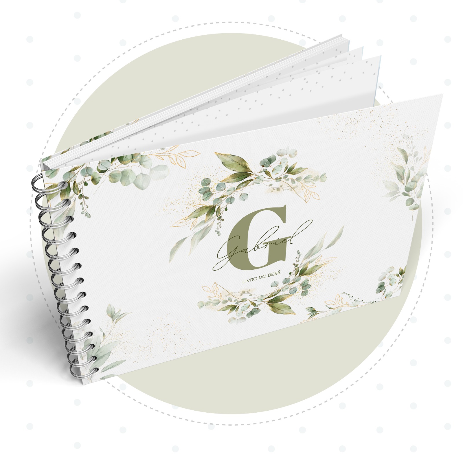 Livro do Bebê - Minimalista Menino - Image 2