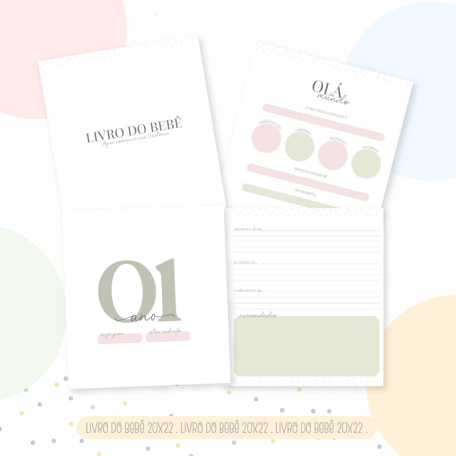 Livro do Bebê - Neutro Menina - Image 4