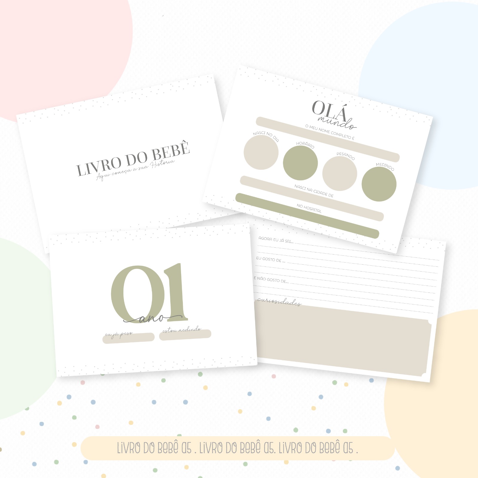 Livro do Bebê - Neutro Menino - Image 4