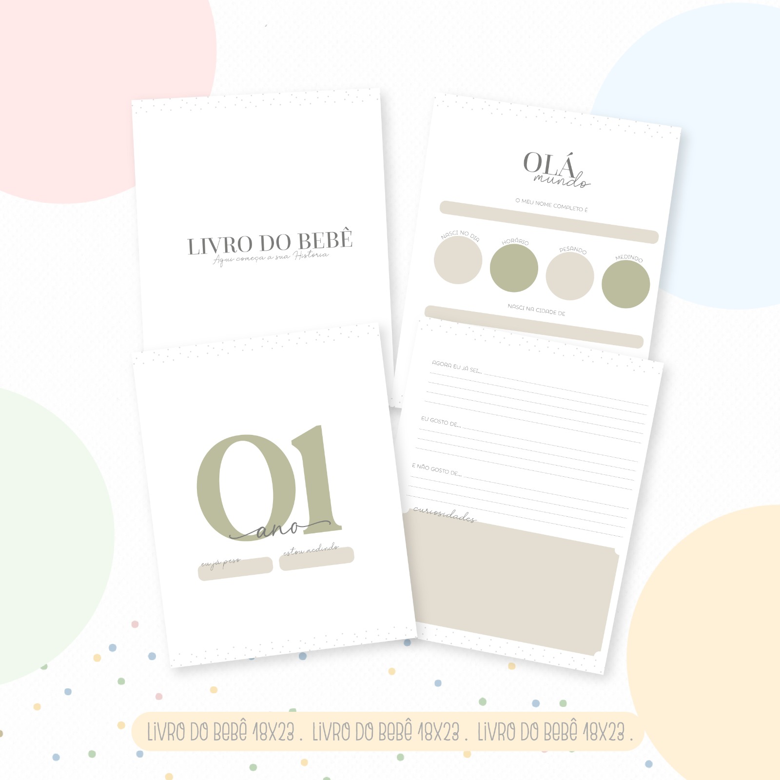 Livro do Bebê - Neutro Menino - Image 3