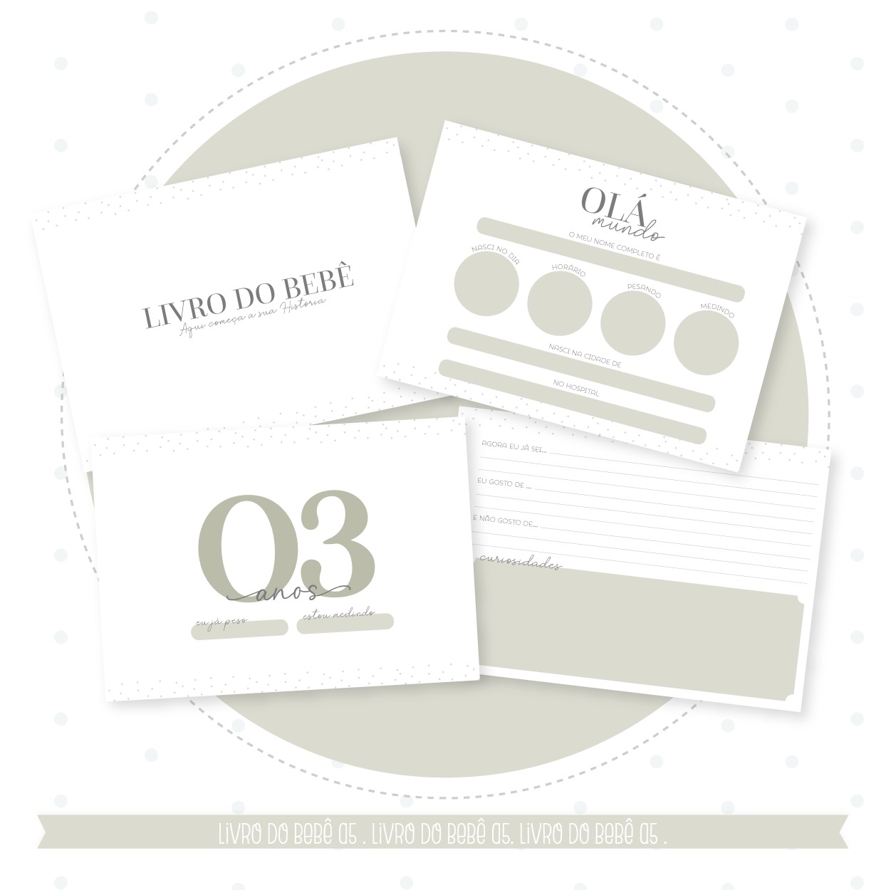 Livro do Bebê - Neutro Verde - Image 4