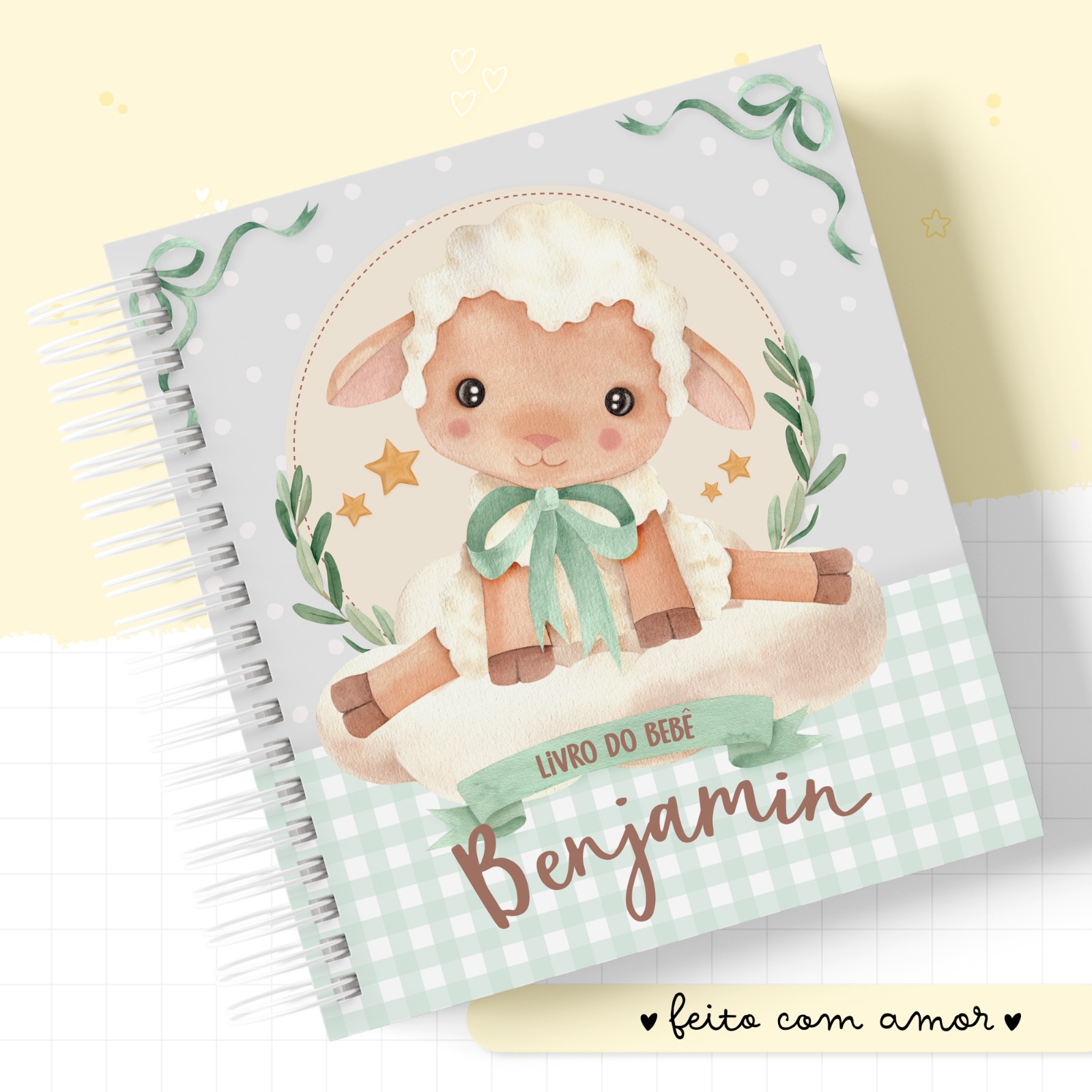 Livro do Bebê - Ovelha Menino